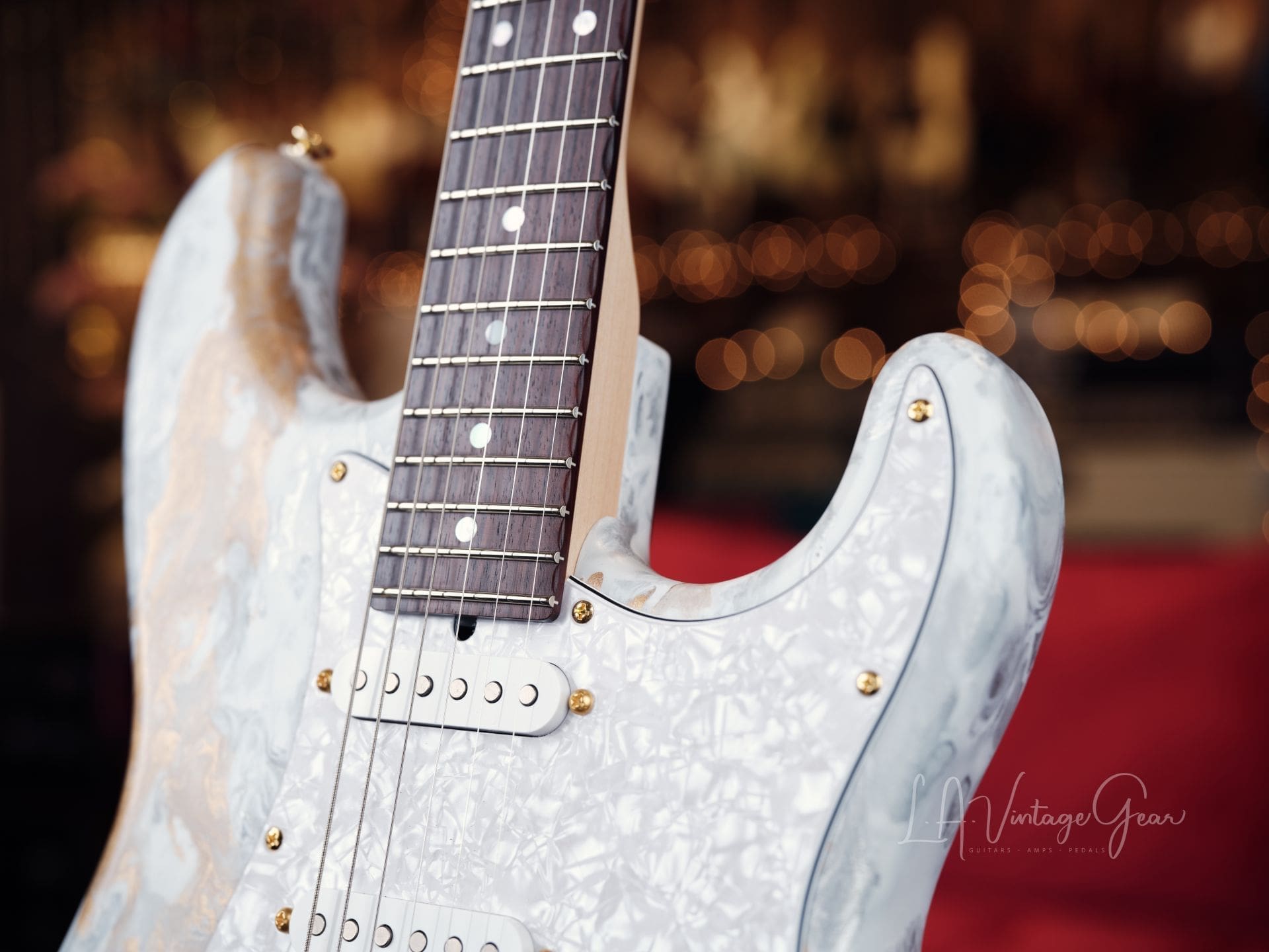 James Tyler Classic S-Style Electric Guitar-New in White Shmear! - Image 9