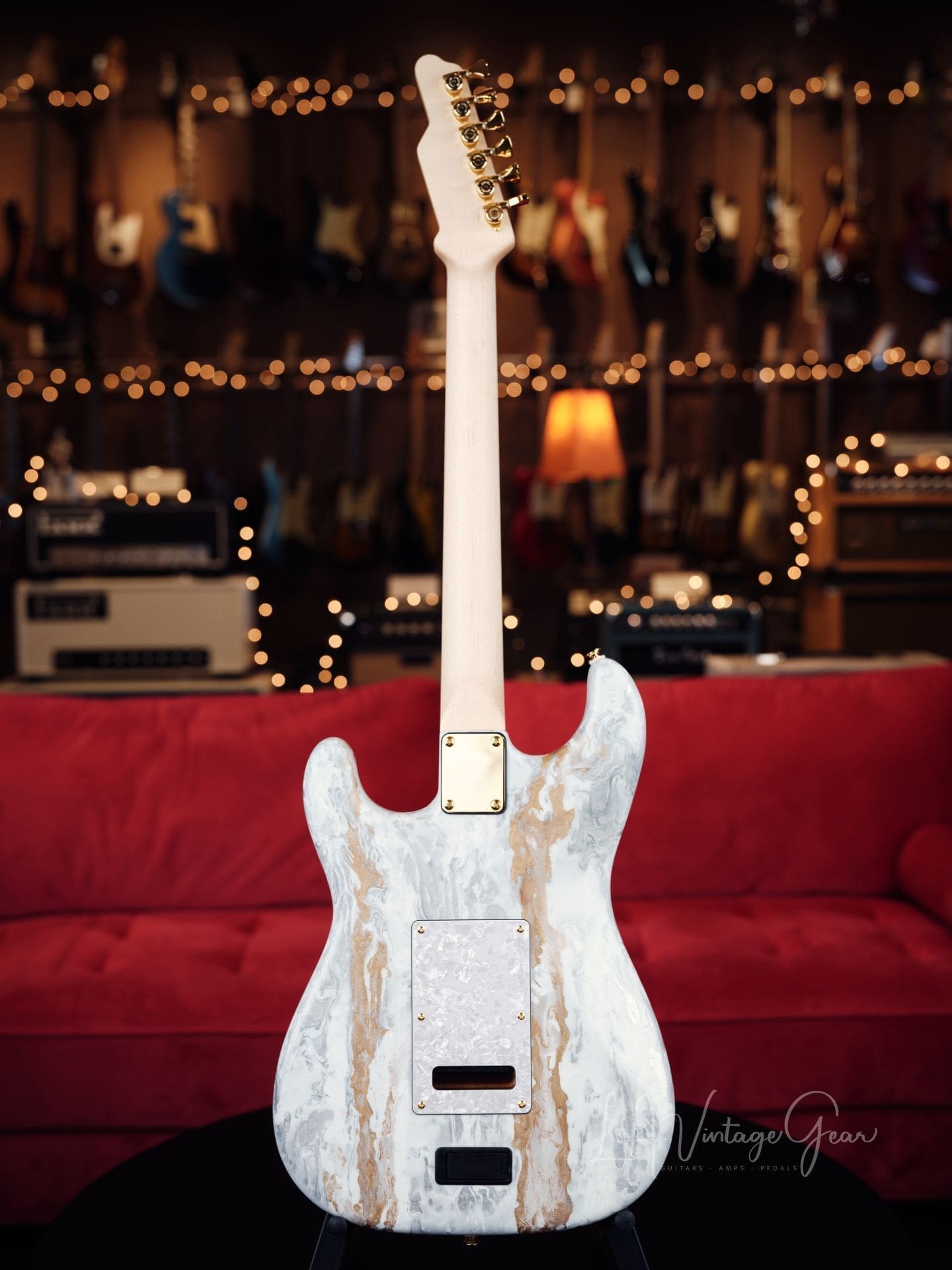 James Tyler Classic S-Style Electric Guitar-New in White Shmear! - Image 12