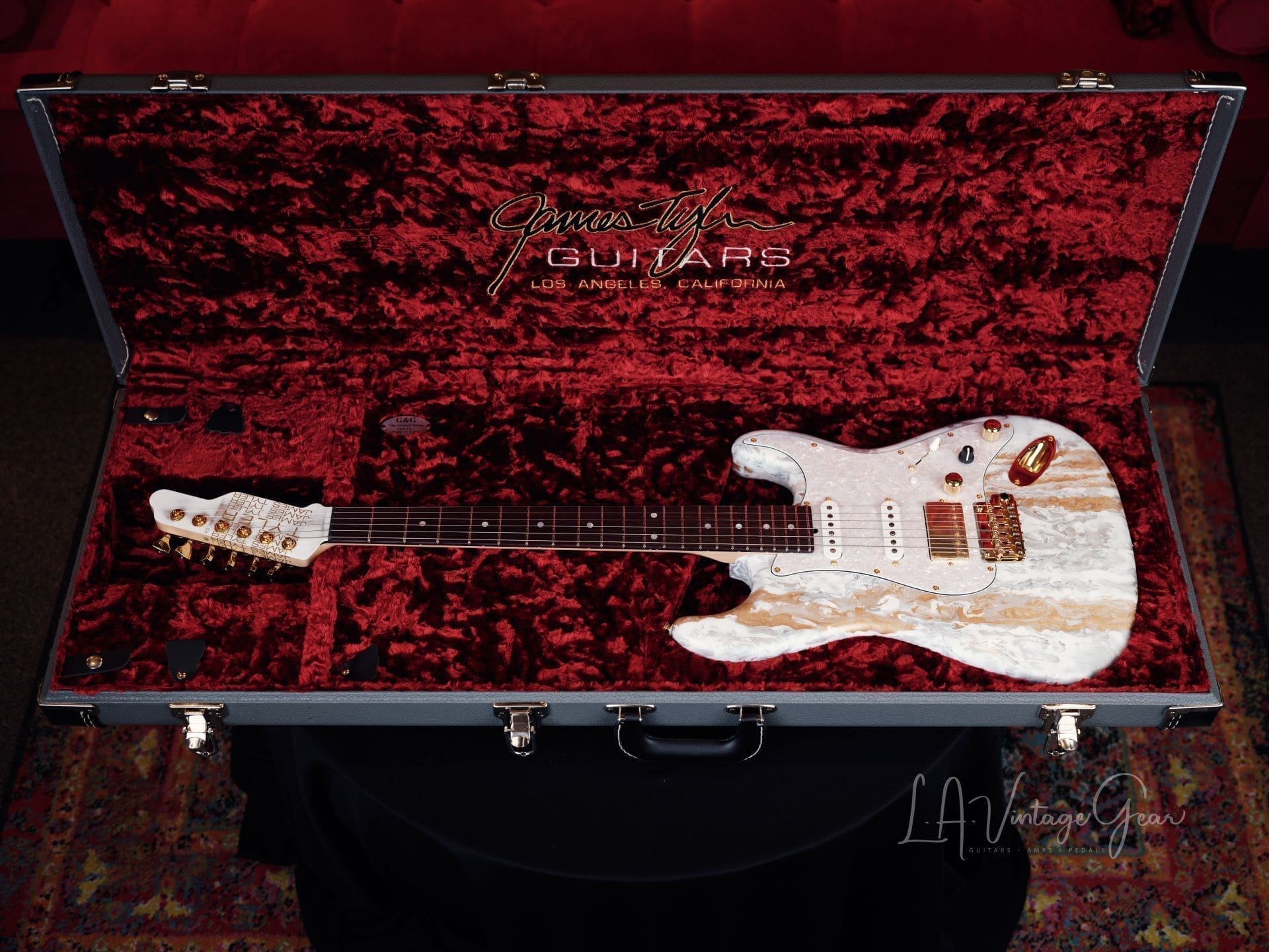 James Tyler Classic S-Style Electric Guitar-New in White Shmear! - Image 17