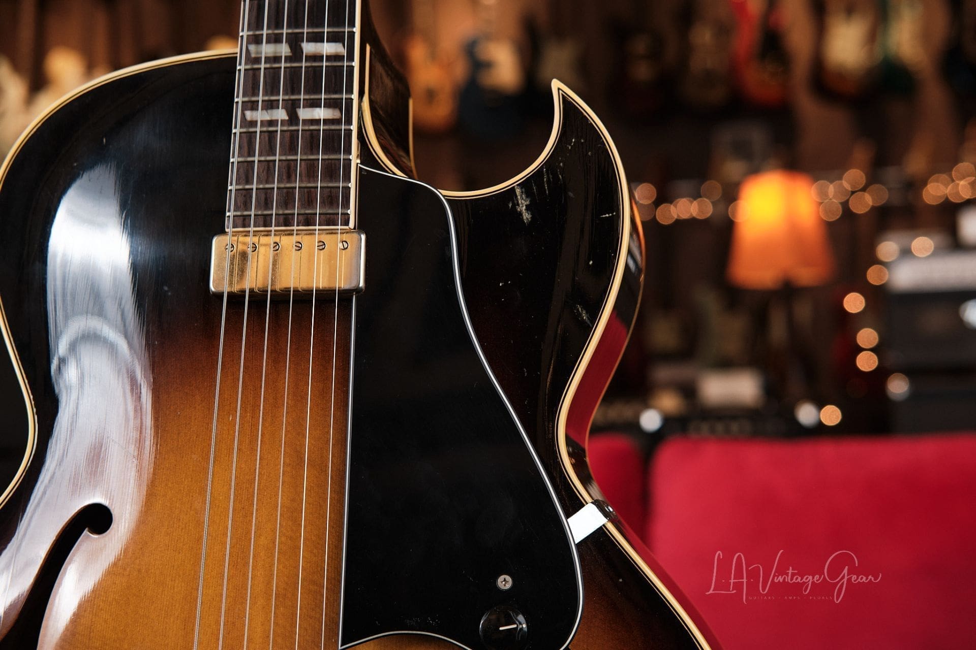 1959 Gibson L-4 - With Mini Humbucker! - Image 7
