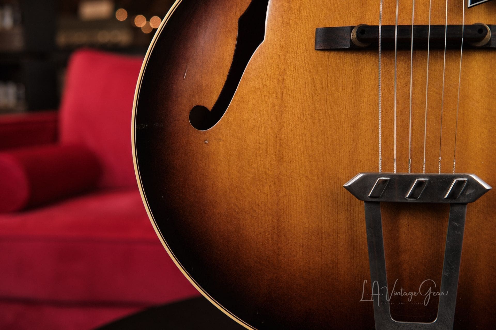1959 Gibson L-4 - With Mini Humbucker! - Image 8