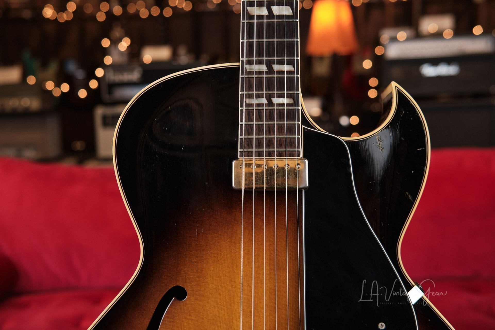 1959 Gibson L-4 - With Mini Humbucker! - Image 5