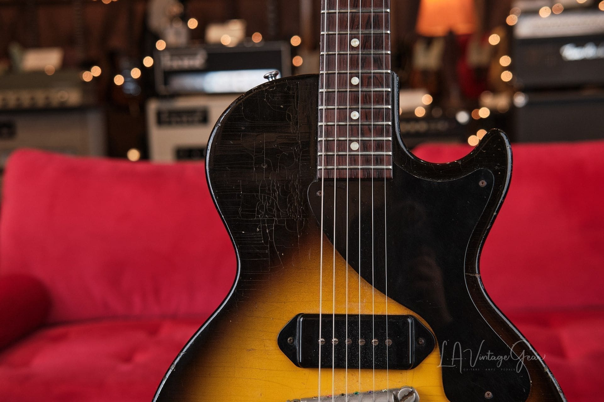 1958 Gibson Les Paul Jr. - A Real Classic! All Original Except For a Refret - Image 5