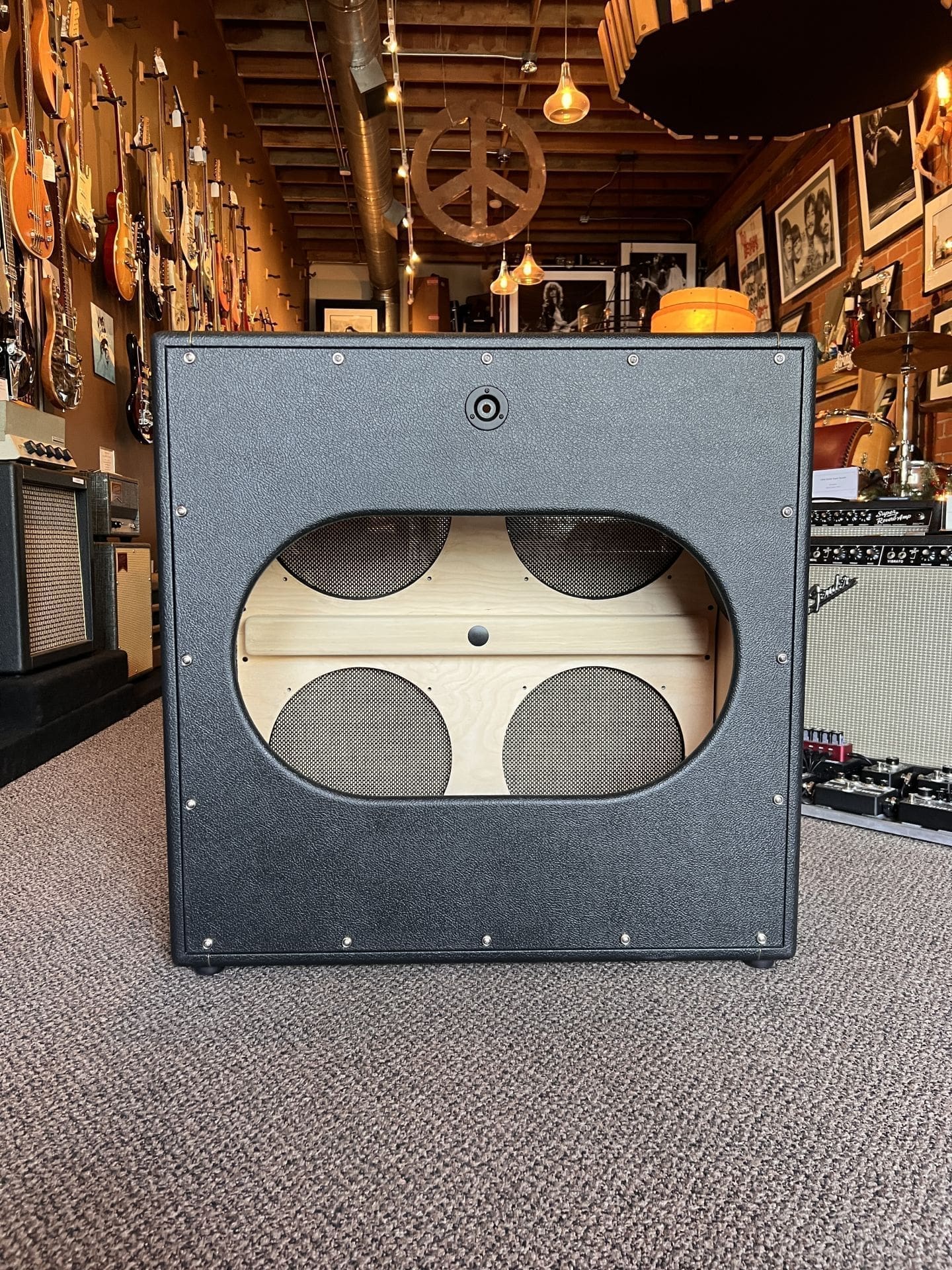Kerry Wright 4 x 12 Marshall Guitar Speaker Cabinet- Unloaded - Signed - Image 10