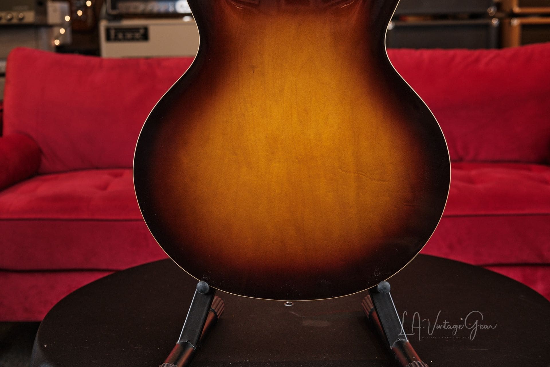 Josh Williams ‘Mockingbird’ JWG380 Semi-Hollowbody Electric Guitar- 59 Burst Finish & Ron Ellis Pickups! - Image 11