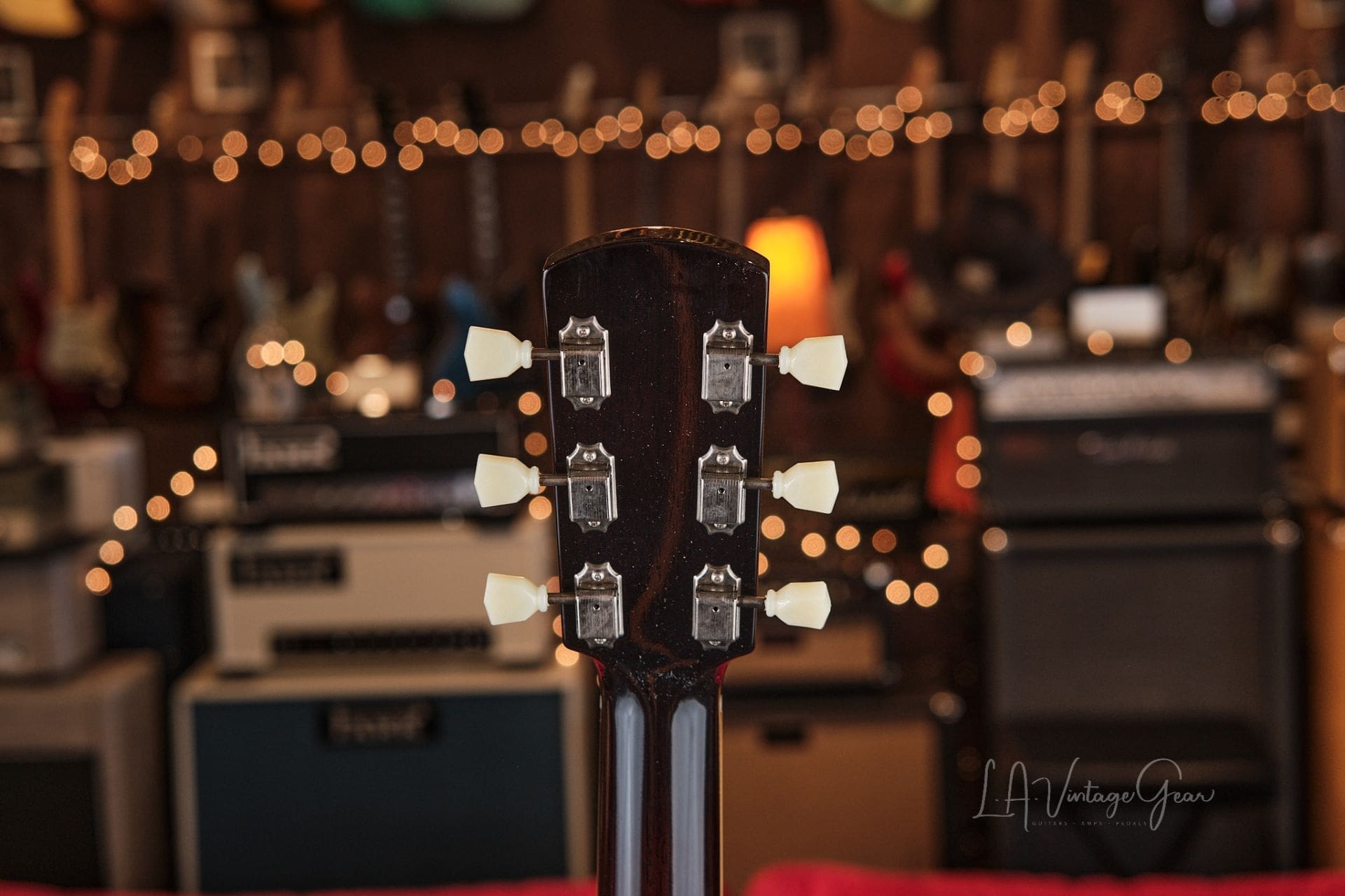 Josh Williams ‘Mockingbird’ JWG380 Semi-Hollowbody Electric Guitar- 59 Burst Finish & Ron Ellis Pickups! - Image 12
