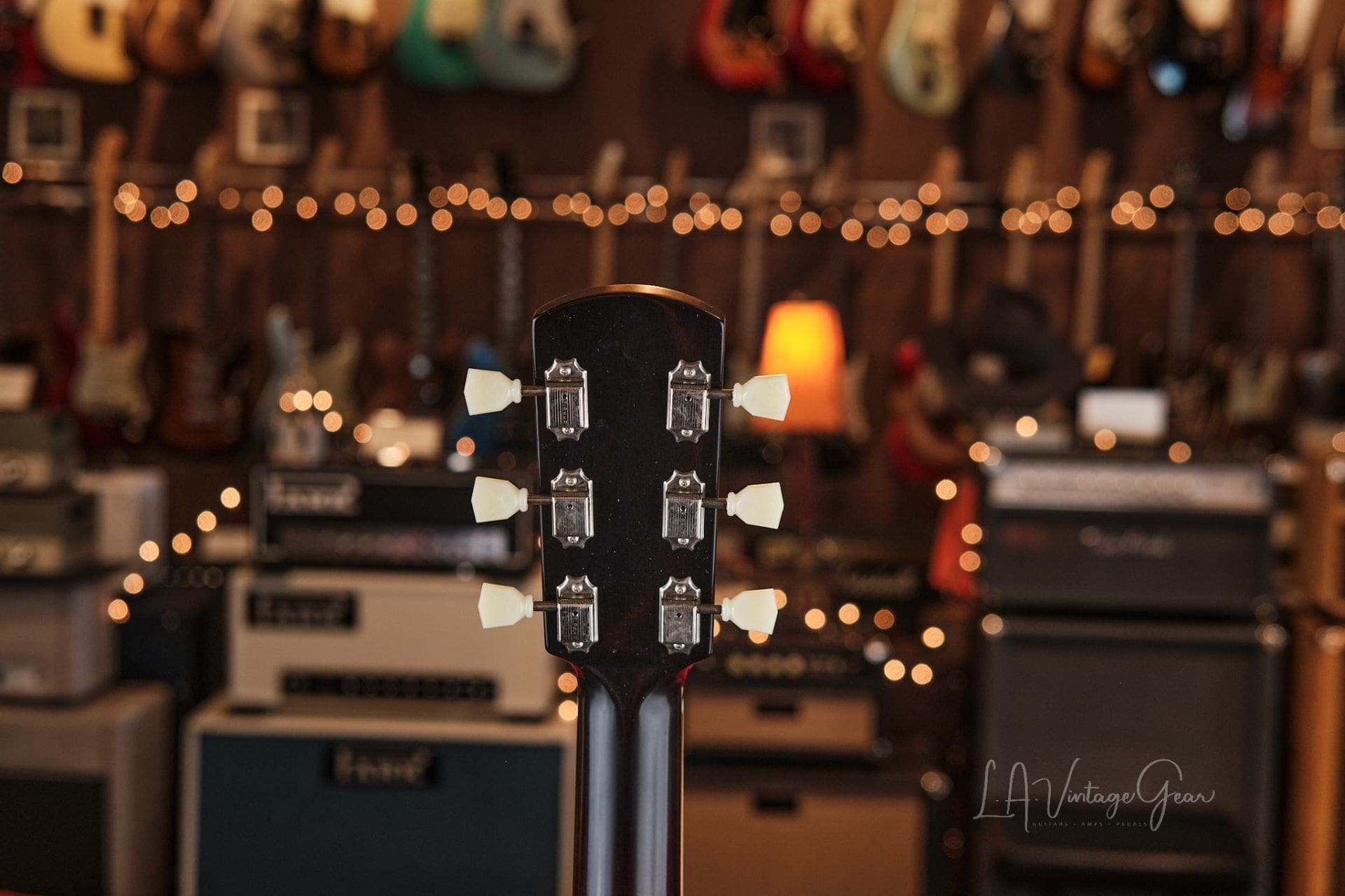 Josh Williams ‘Mockingbird’ JWG381 Semi-Hollowbody Electric Guitar- 59 Burst Finish & Ron Ellis Pickups! - Image 12