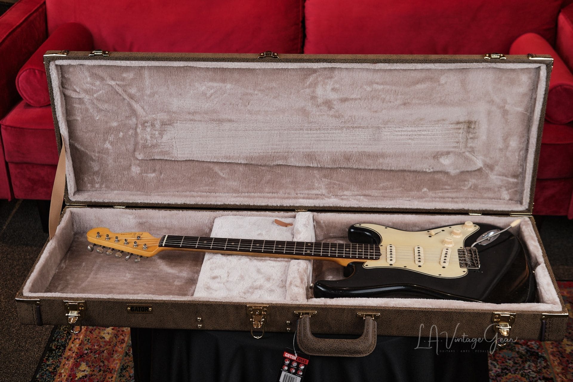 M.B. Guitars '62-S - In Relic'd Black, Just In! - Image 16