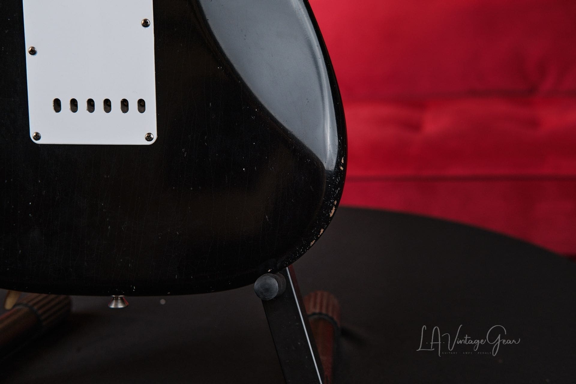 M.B. Guitars '62-S - In Relic'd Black, Just In! - Image 13