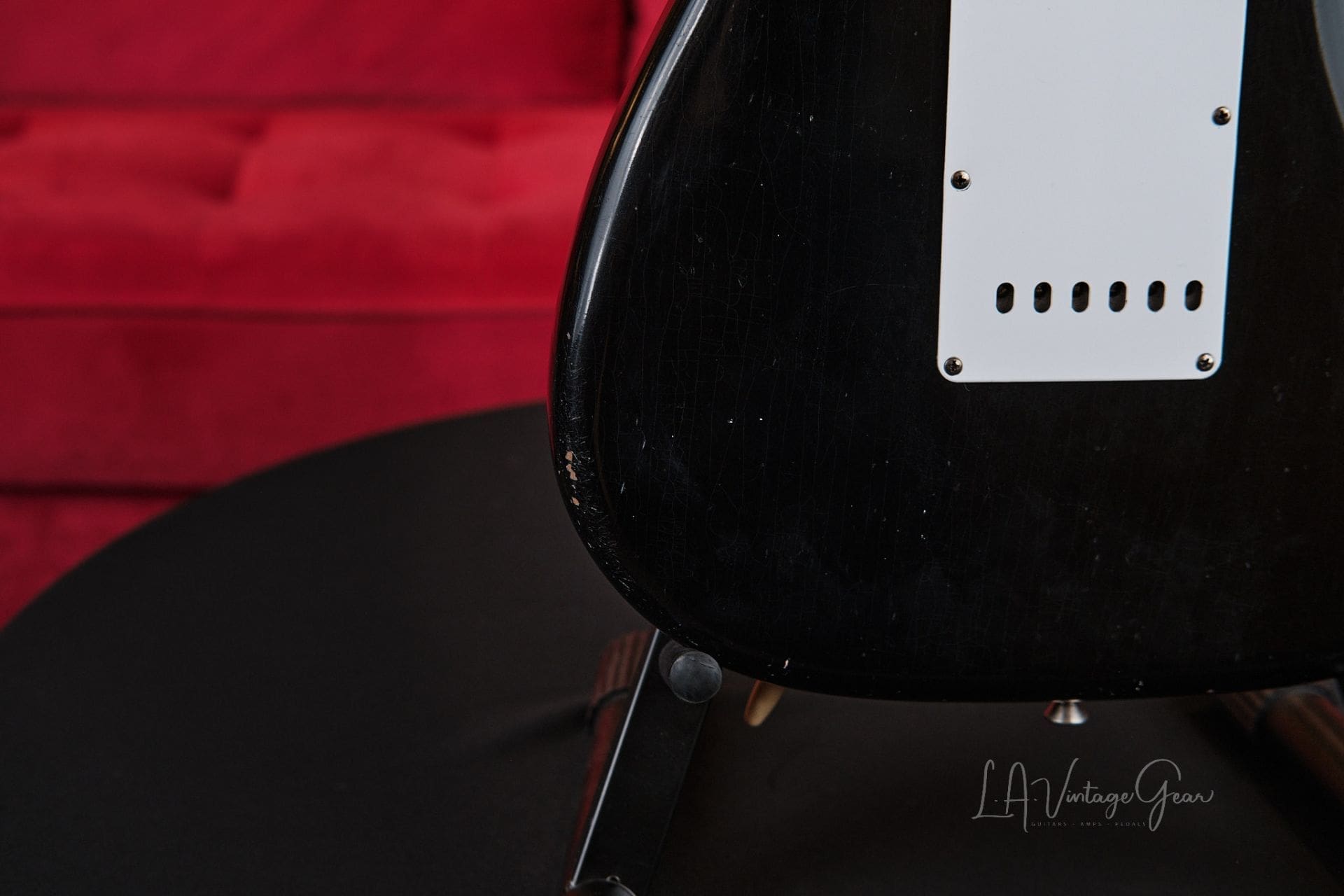 M.B. Guitars '62-S - In Relic'd Black, Just In! - Image 14