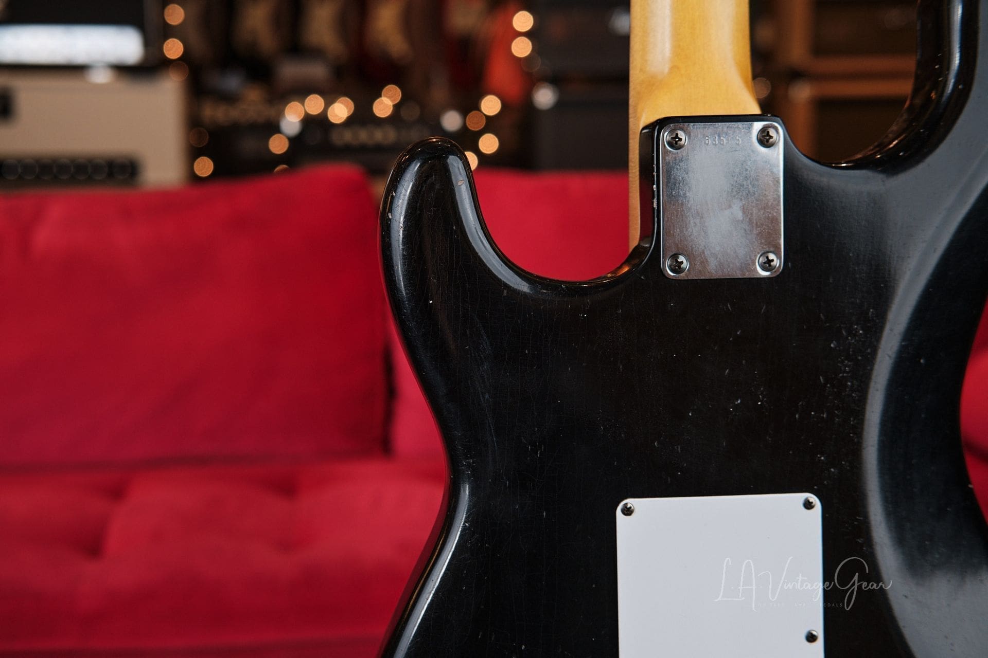 M.B. Guitars '62-S - In Relic'd Black, Just In! - Image 10