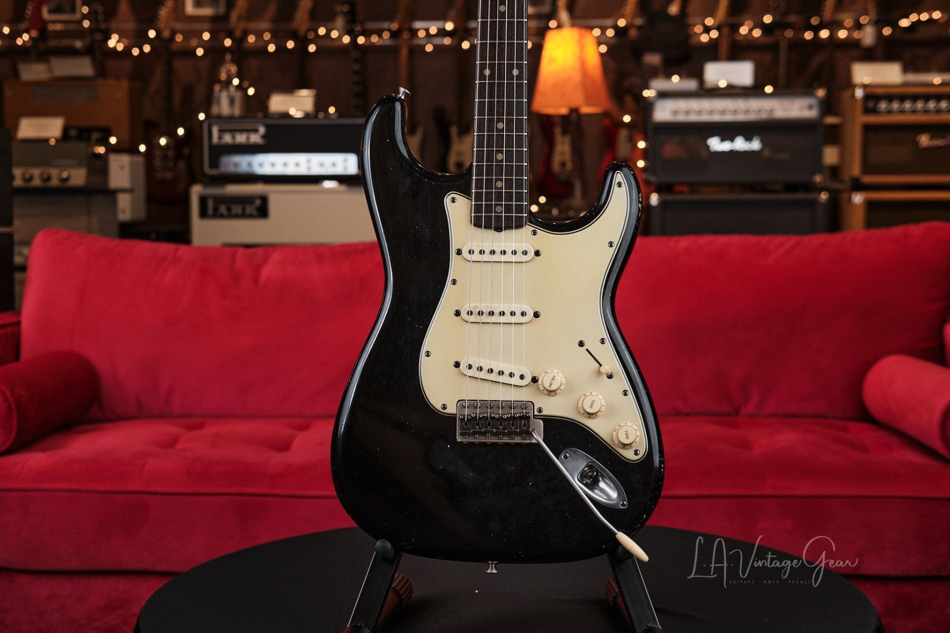 M.B. Guitars '62-S - In Relic'd Black, Just In! - Image 5