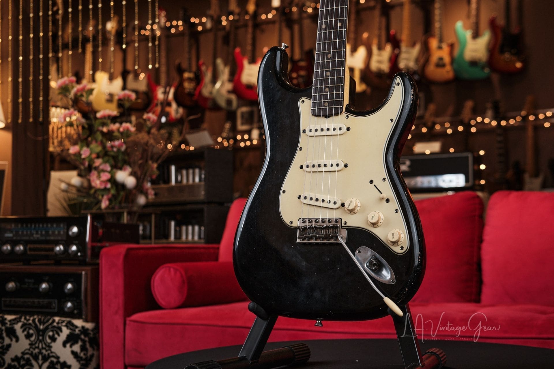 M.B. Guitars '62-S - In Relic'd Black, Just In!