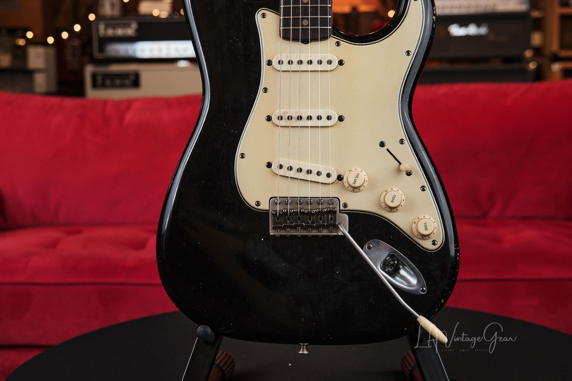 M.B. Guitars '62-S - In Relic'd Black, Just In! - Image 3