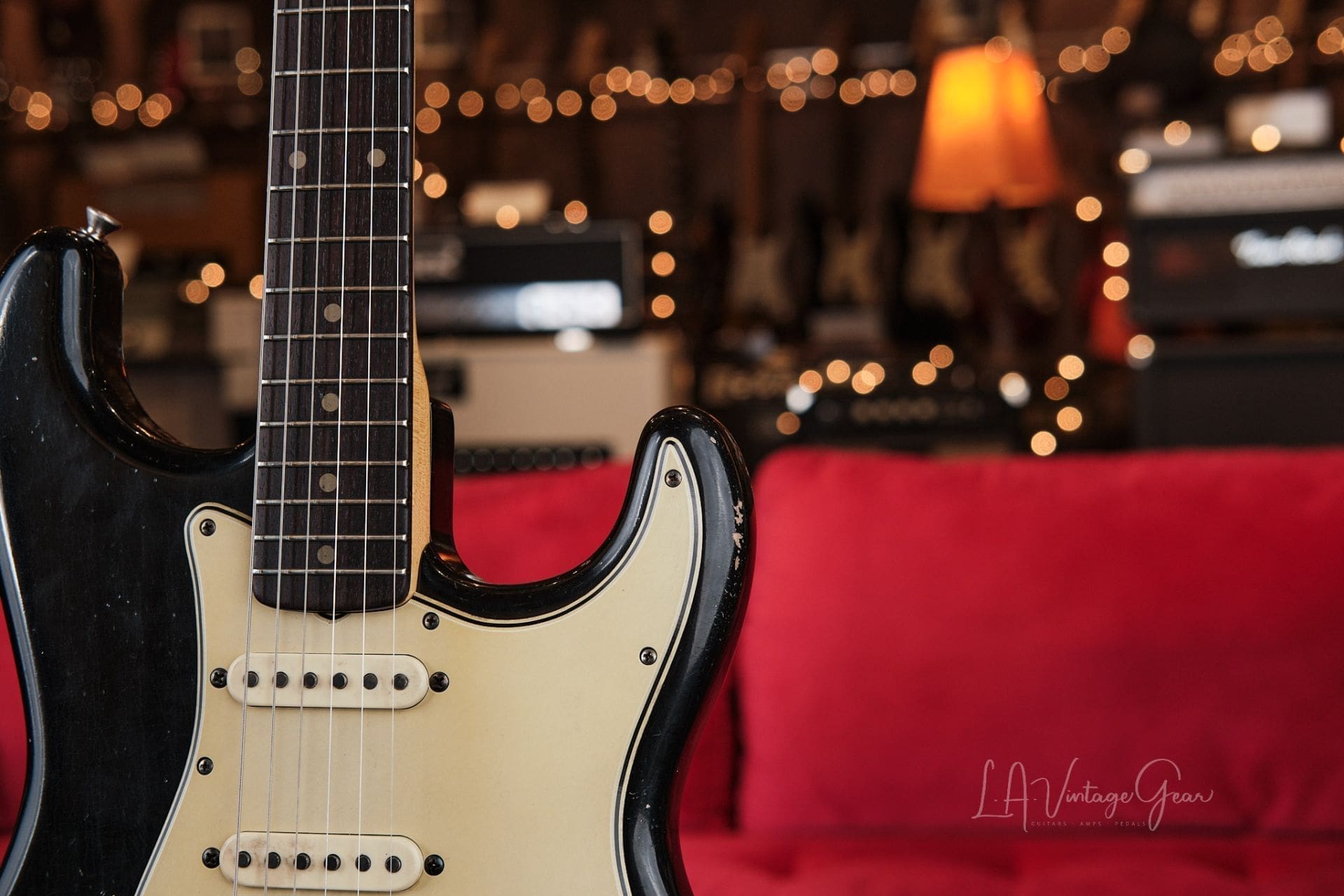 M.B. Guitars '62-S - In Relic'd Black, Just In! - Image 8