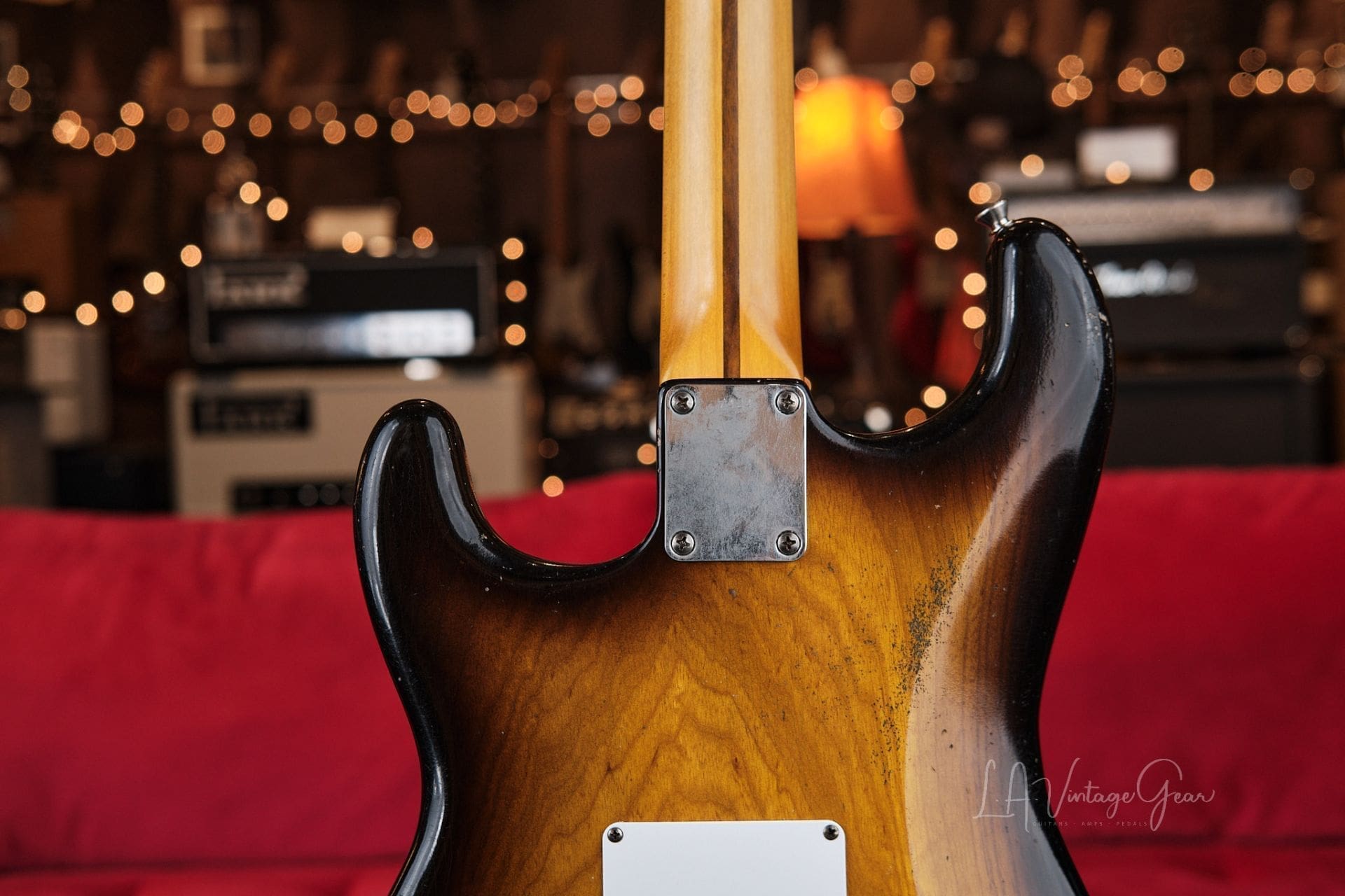 M.B. Guitars '55-S - In Tobacco Sunburst, Just In! - Image 9