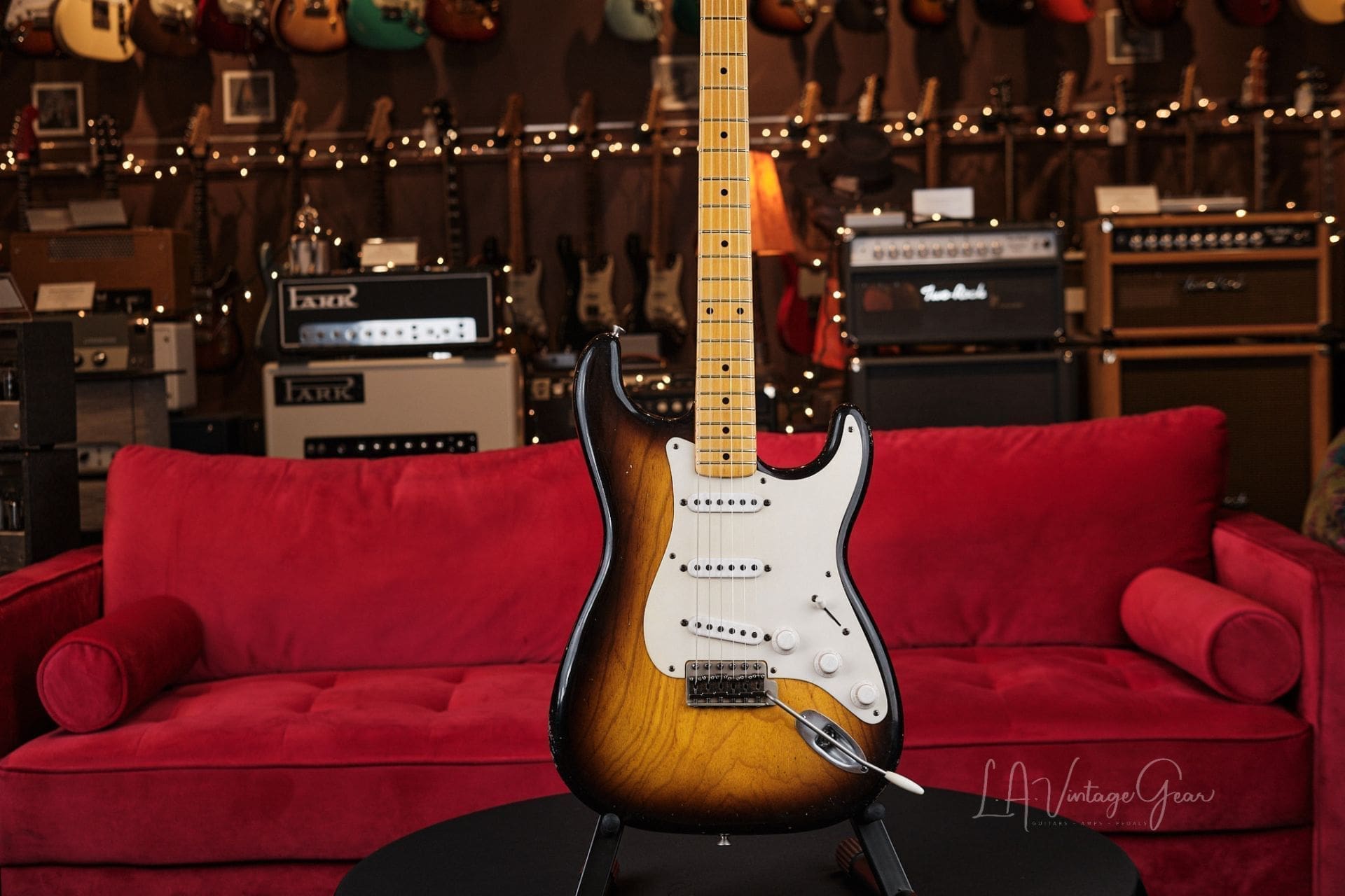 M.B. Guitars '55-S - In Tobacco Sunburst, Just In! - Image 2