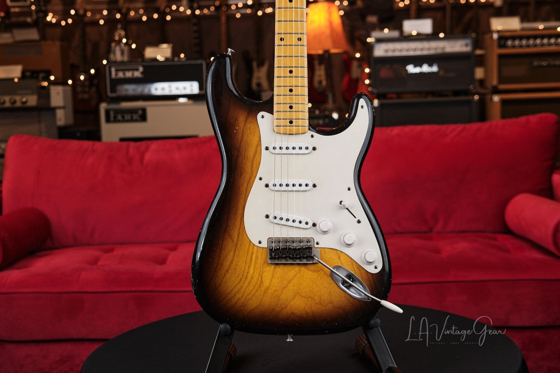 M.B. Guitars '55-S - In Tobacco Sunburst, Just In! - Image 3