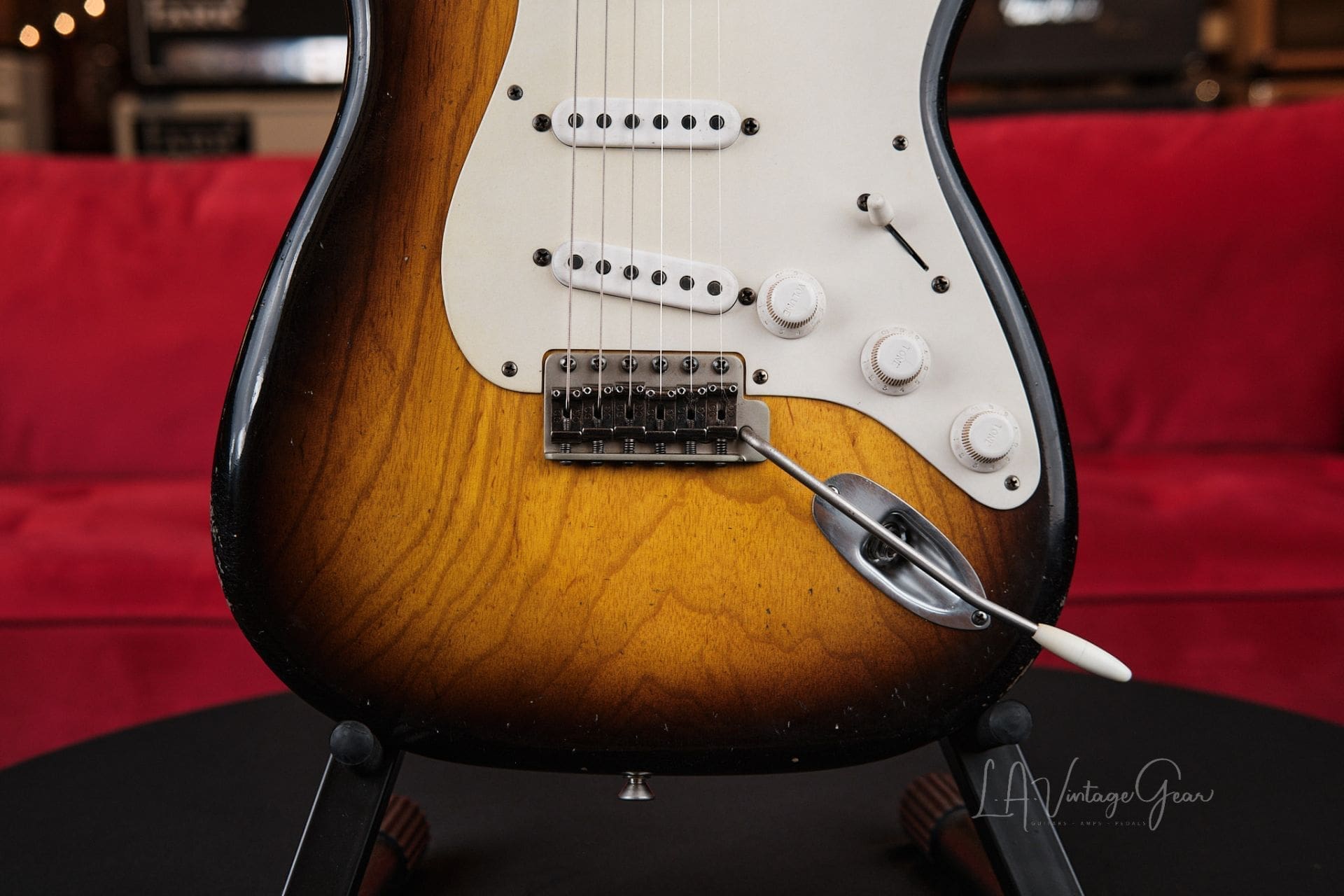 M.B. Guitars '55-S - In Tobacco Sunburst, Just In! - Image 5