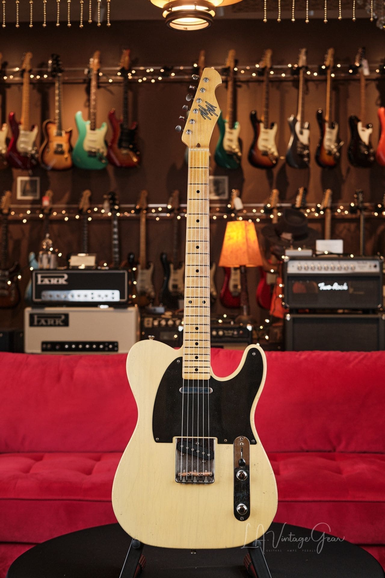 Mario Martin "Model T" Electric Guitar - Relic'd Nocaster Blonde Finish & Fralin Pickups!