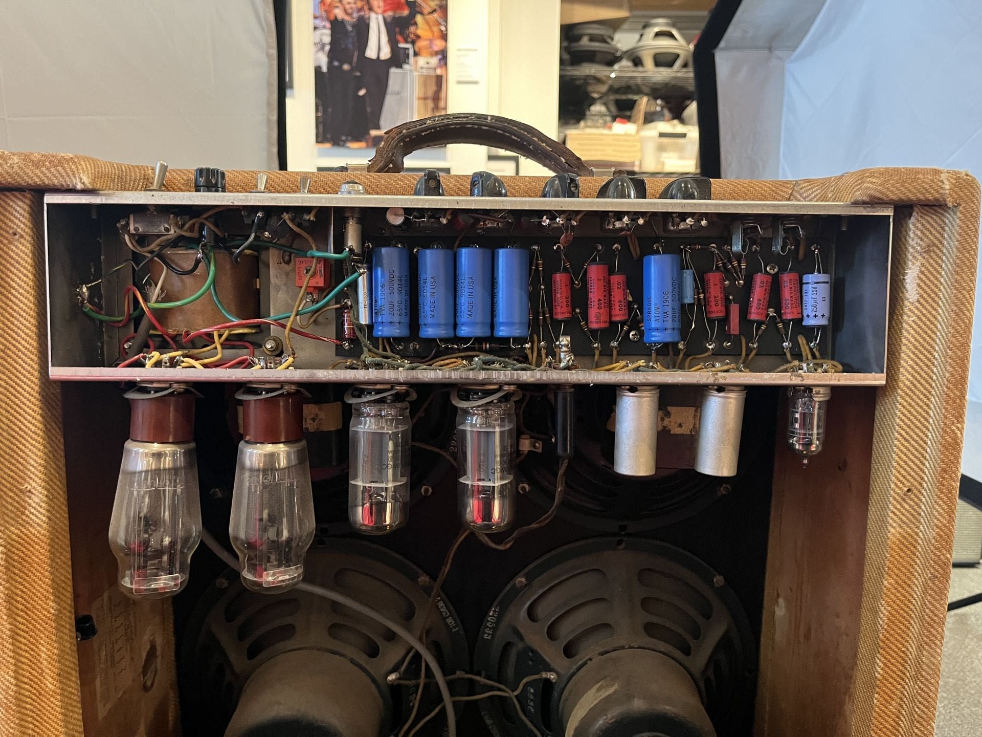 1955 Fender 5E6 Bassman - Holy Grail Tweed Tones! - Image 24