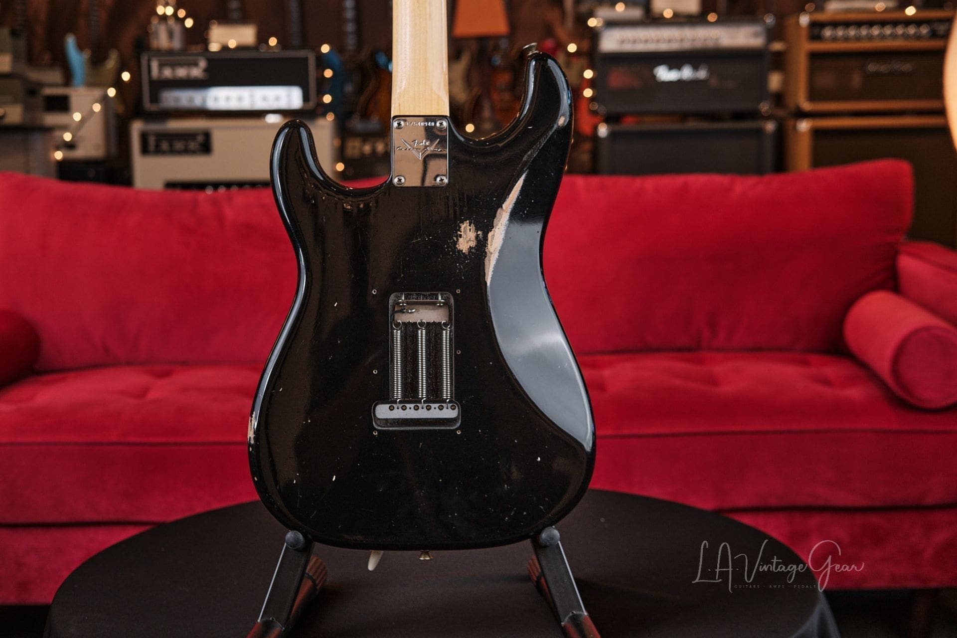 2018 Fender Custom Shop '68 Stratocaster - In Black Relic! - Image 8