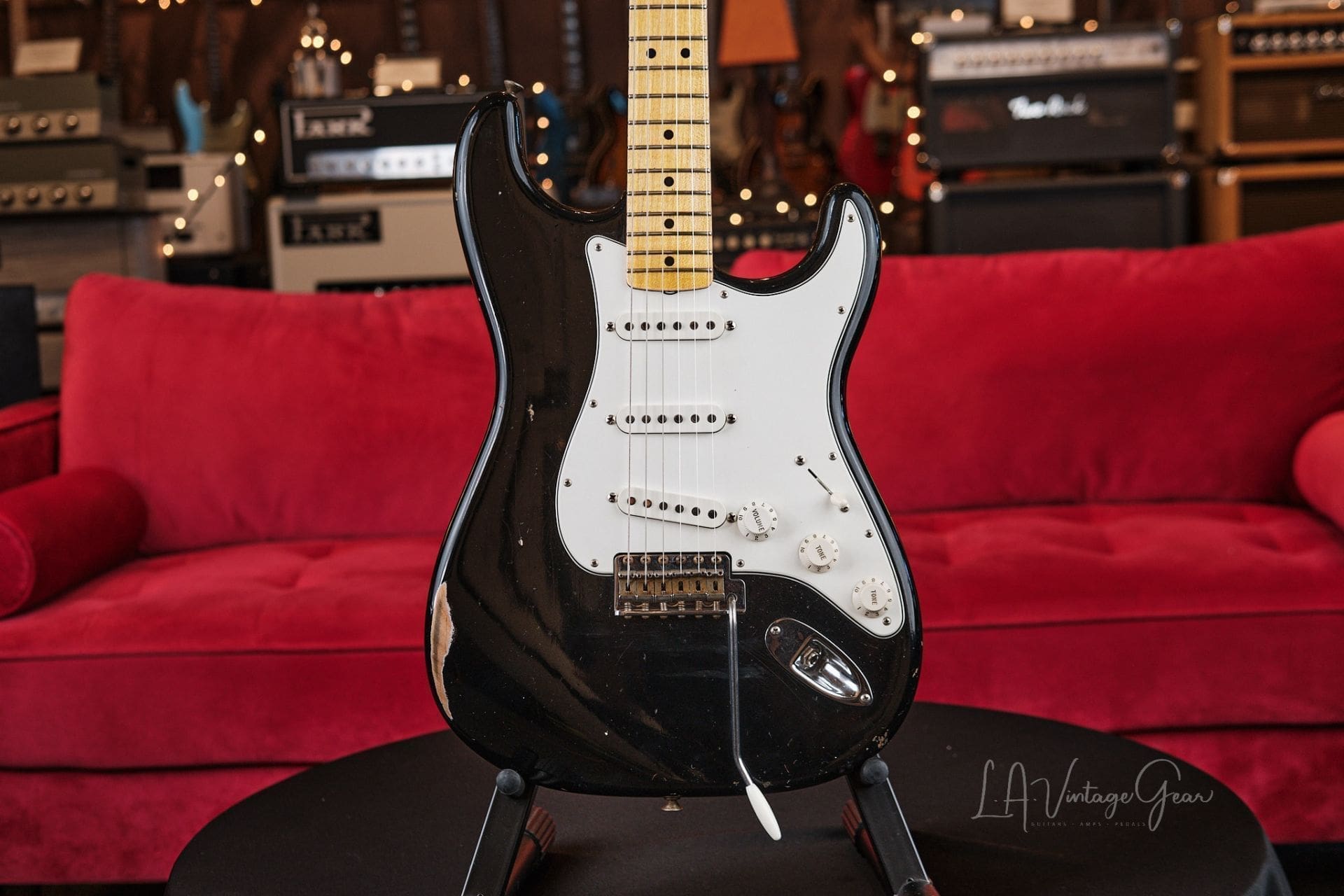 2018 Fender Custom Shop '68 Stratocaster - In Black Relic! - Image 2