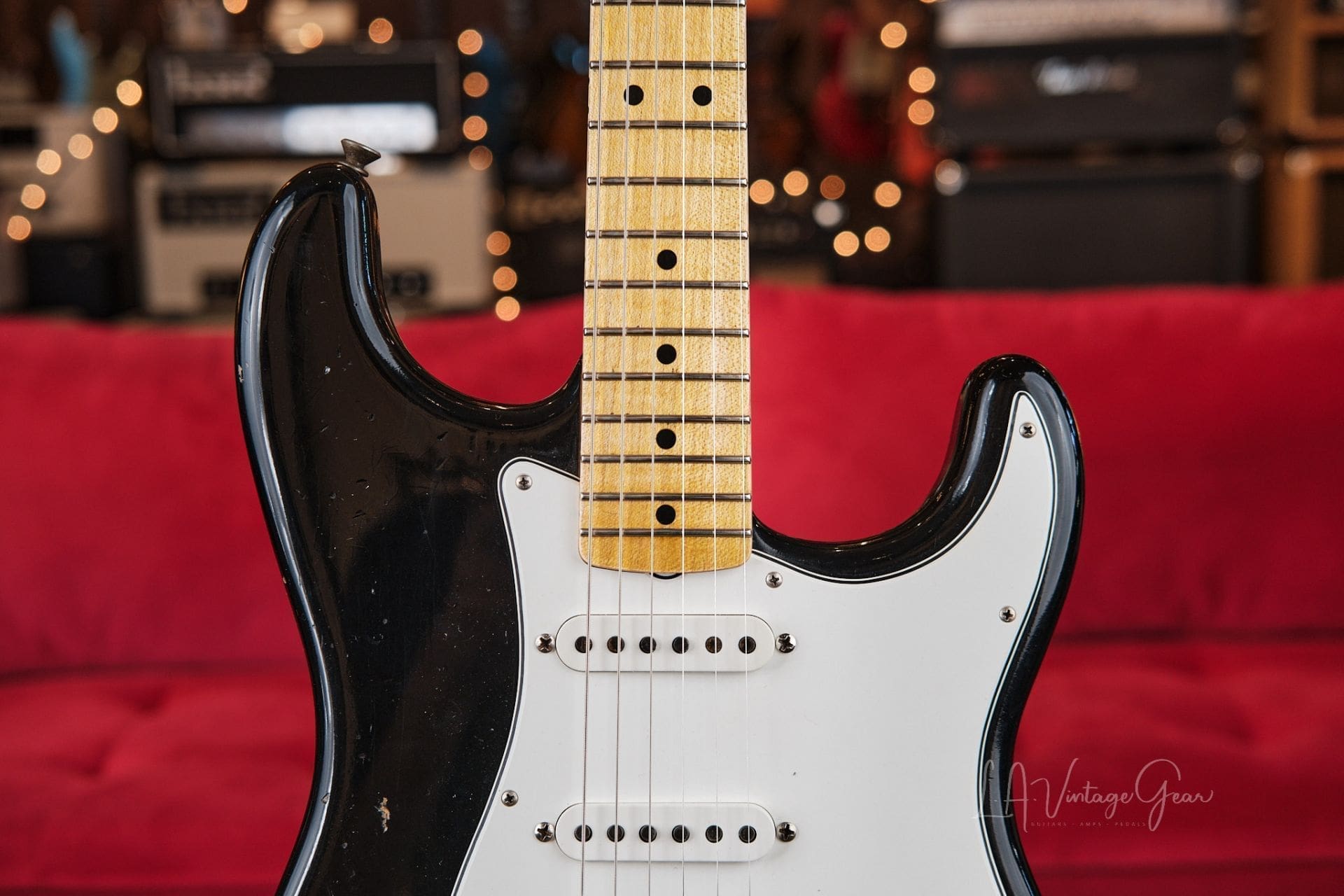 2018 Fender Custom Shop '68 Stratocaster - In Black Relic! - Image 4