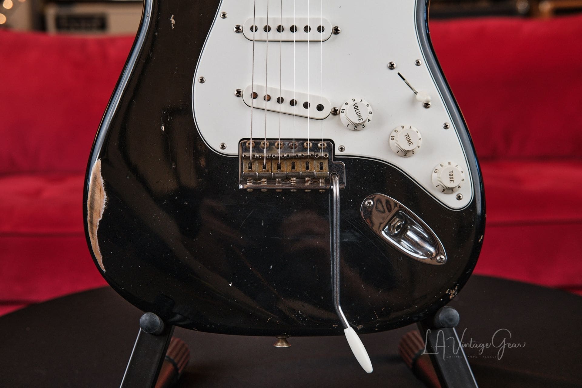 2018 Fender Custom Shop '68 Stratocaster - In Black Relic! - Image 5