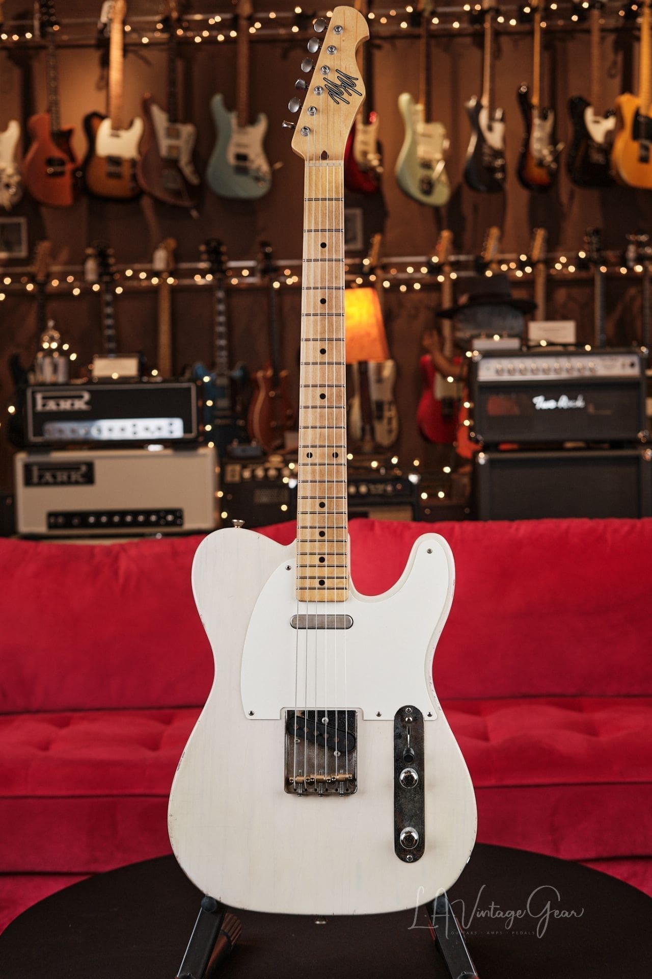 Mario Martin "Model T" Electric Guitar - Relic'dMary Kay Finish & Arcane Pickups!