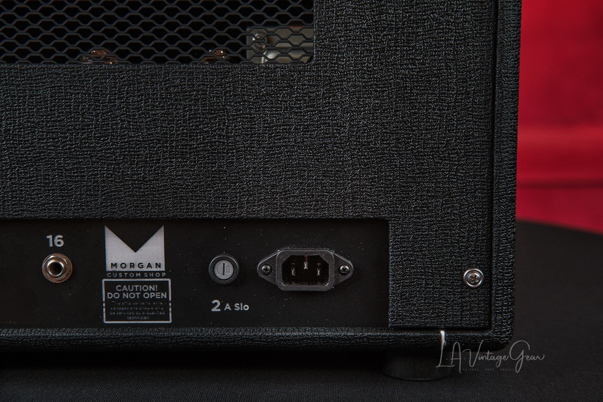 Morgan Custom Shop PR12 LAVG Guitar Amplifier Head and Kerry Wright Tribute 1x12 Cabinet w/ Celestion Vintage 30- With New Switchable Lead Circuit! - Image 14