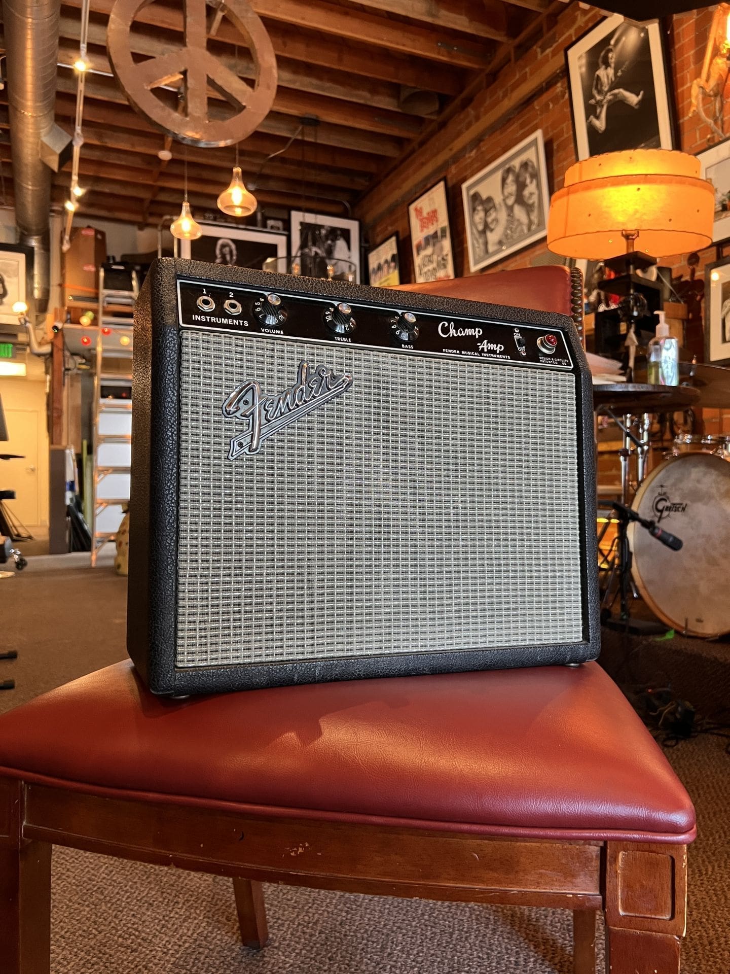 1966 Fender Champ Amp AA764 Combo