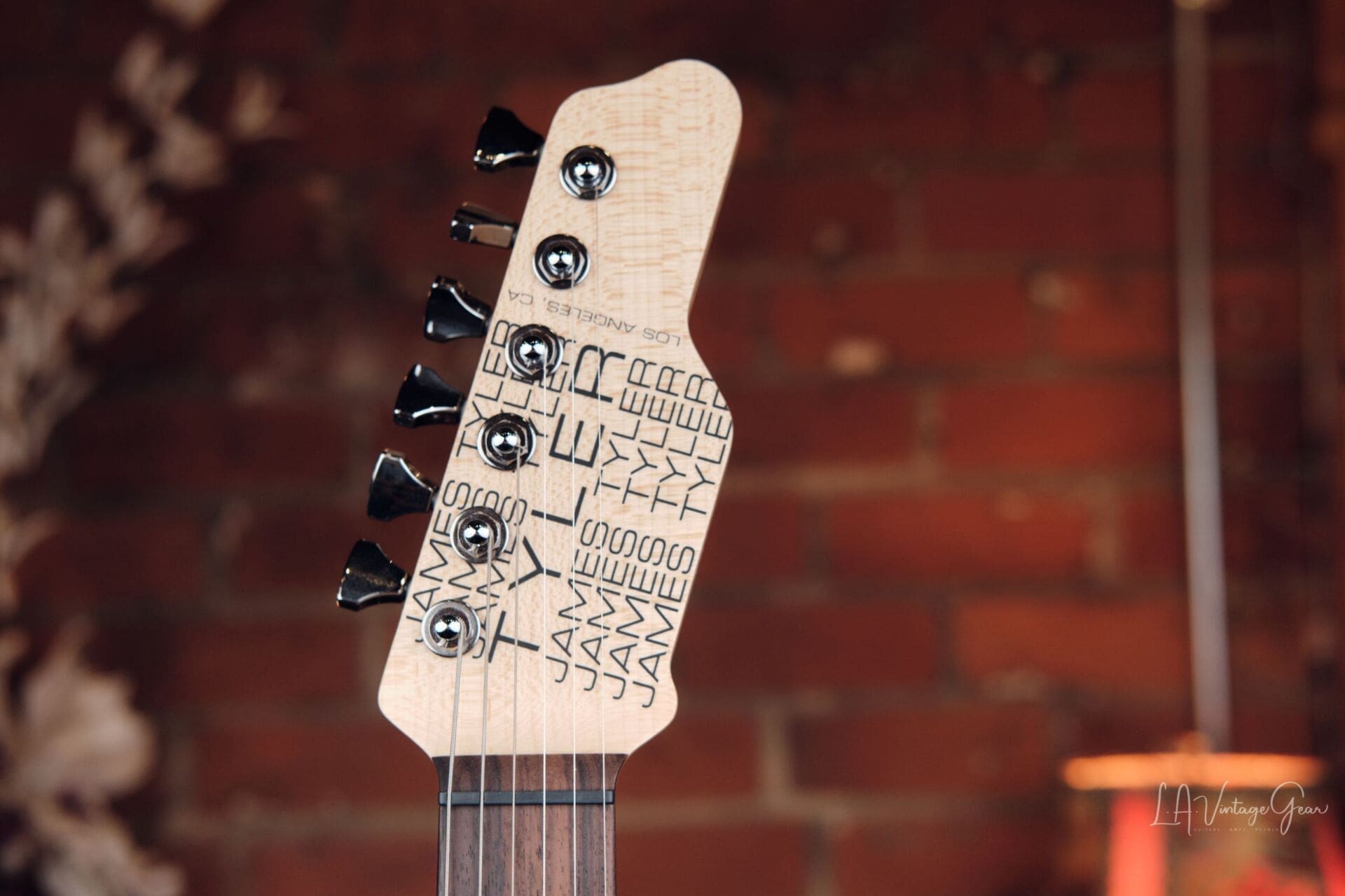 James Tyler 'Burning Water' Finish Electric Guitar - with Bare Wood Arm Contour - Brand New In Stock! - Image 5
