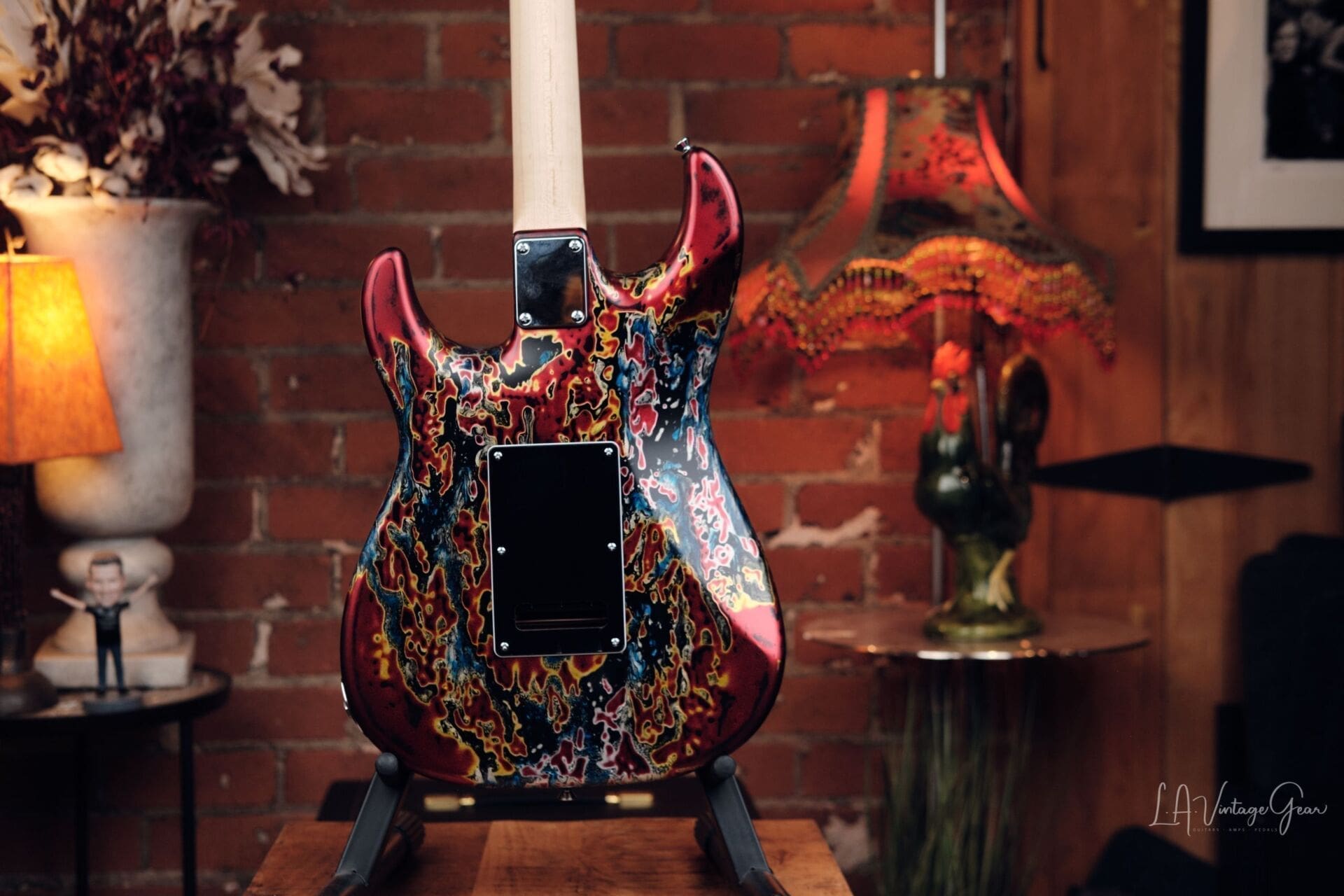 James Tyler 'Burning Water' Finish Electric Guitar - with Bare Wood Arm Contour - Brand New In Stock! - Image 7