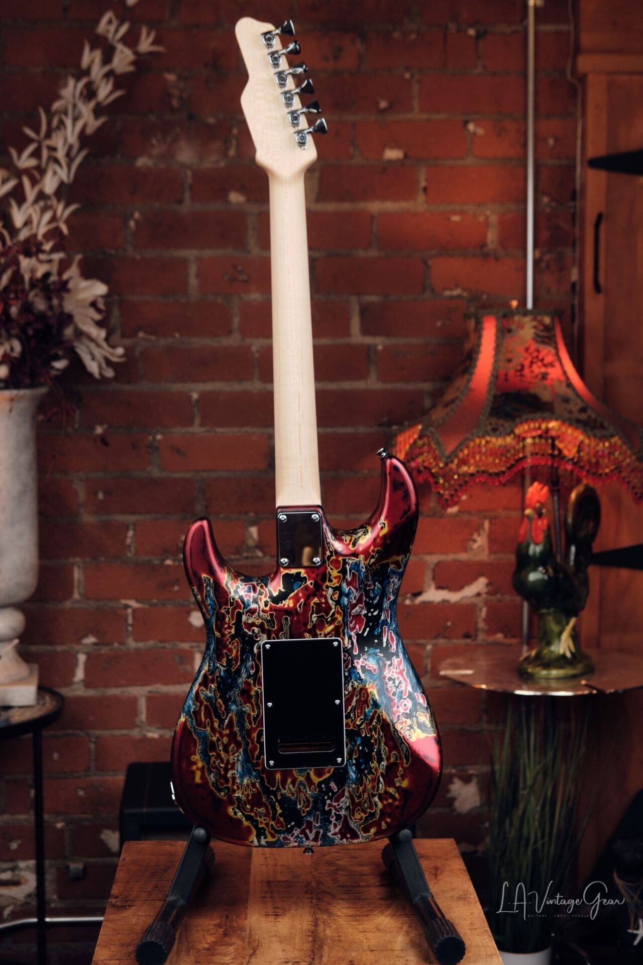 James Tyler 'Burning Water' Finish Electric Guitar - with Bare Wood Arm Contour - Brand New In Stock! - Image 6