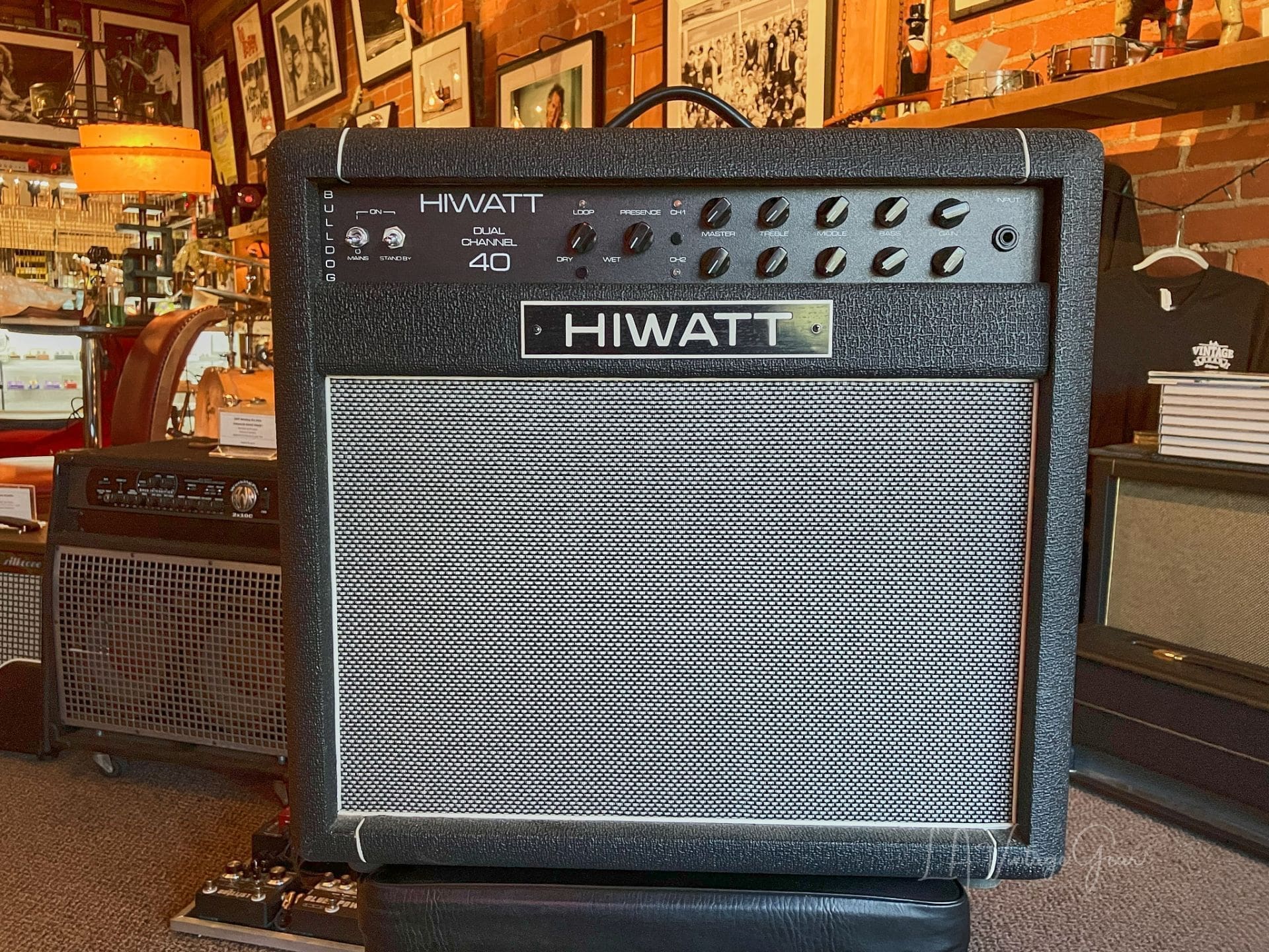 Hiwatt DC-40 1x12 Combo - Amazing Dual Channel Hiwatt Combo! One of Two We Have In Stock!