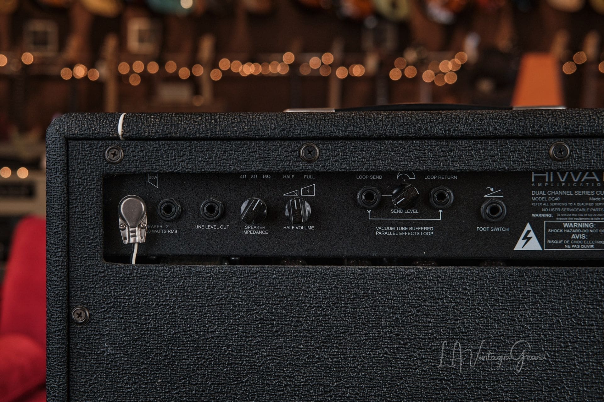 Hiwatt DC-40 1x12 Combo - Amazing Dual Channel Hiwatt 1x12 Combo! - Image 11
