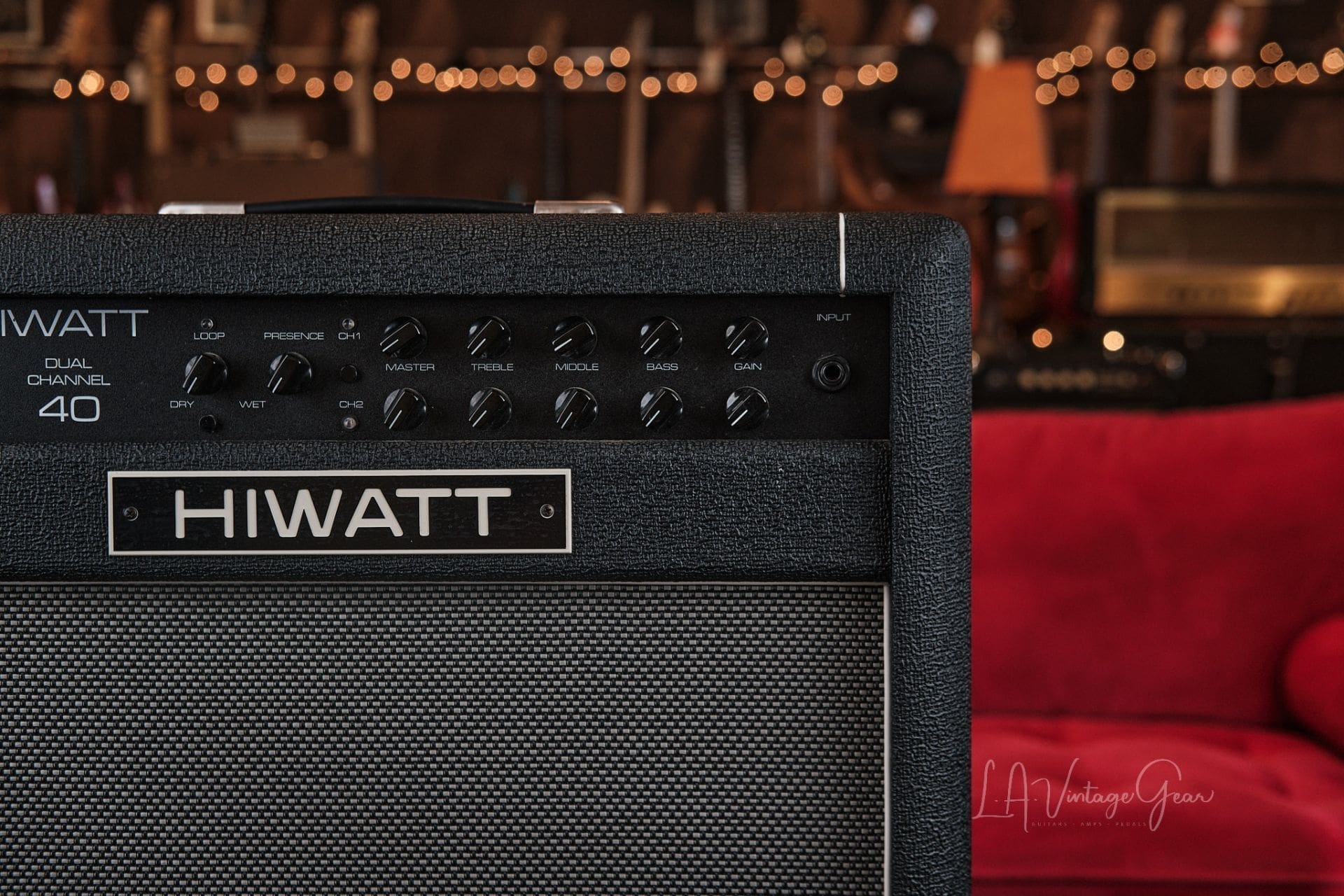 Hiwatt DC-40 1x12 Combo - Amazing Dual Channel Hiwatt 1x12 Combo! - Image 3