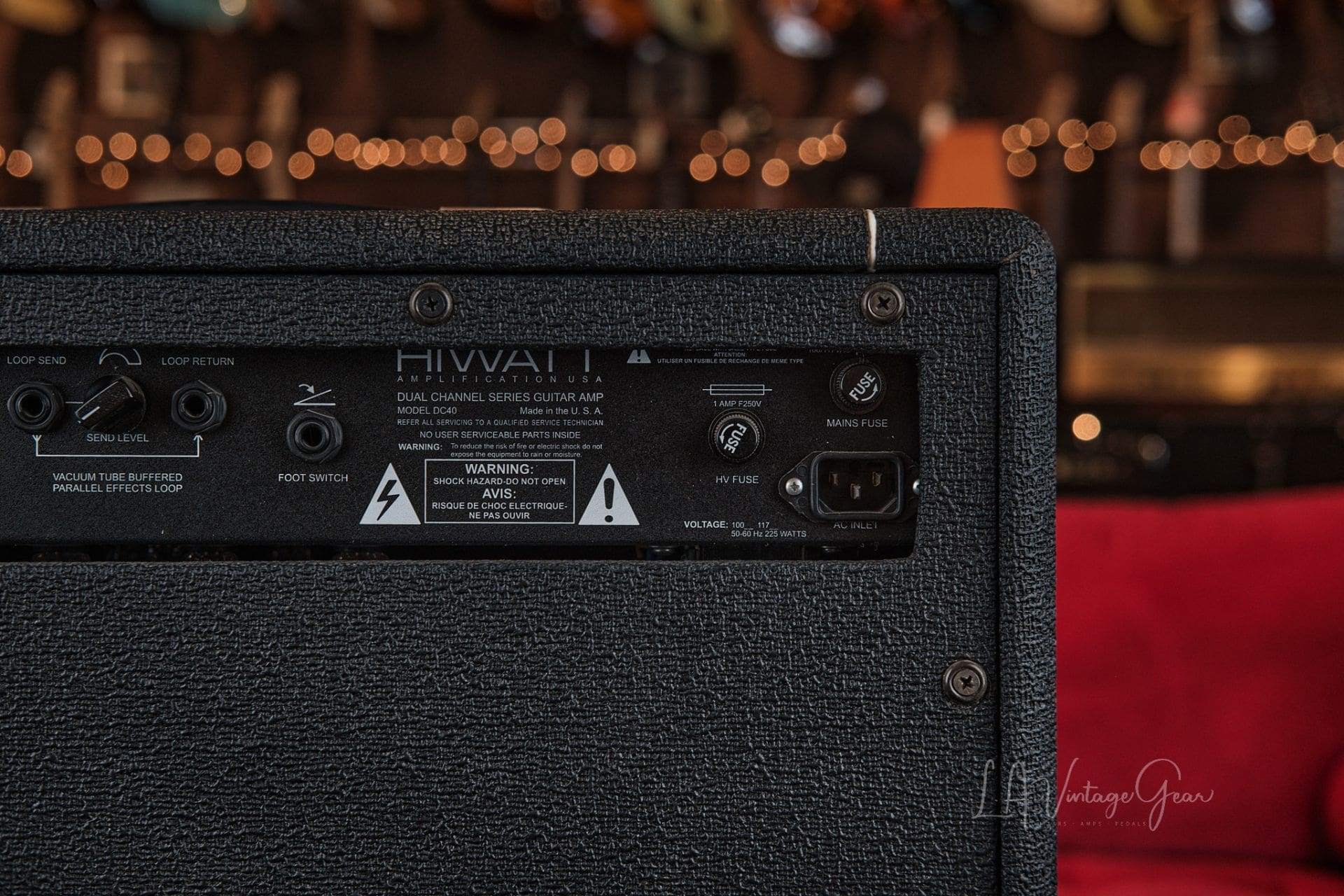 Hiwatt DC-40 1x12 Combo - Amazing Dual Channel Hiwatt 1x12 Combo! - Image 10