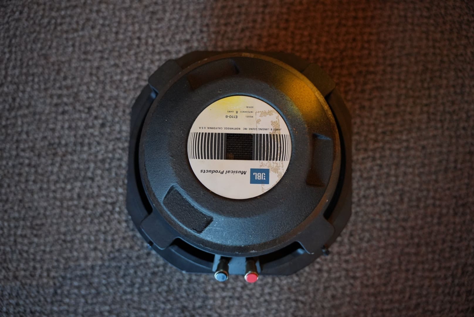Pair of JBL E110-8 Speakers -- 10" 8ohms - Image 8