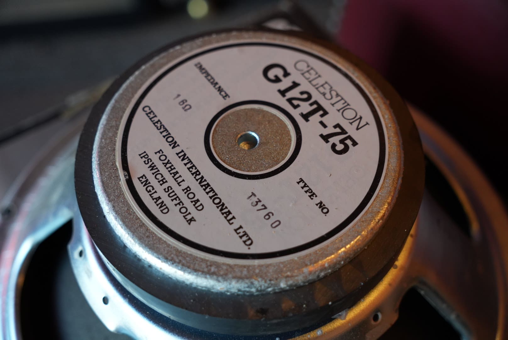 Celestion T3760 G12T-75 12" 75-Watt 16 Ohm Speaker