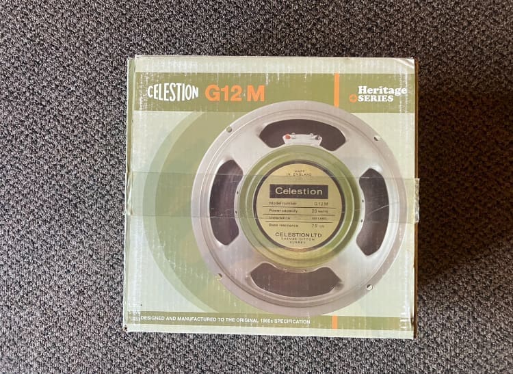 1971 Celestion G12H 30w Green Back 12" Speaker - 16 Ohms, Re-Coned - Image 3