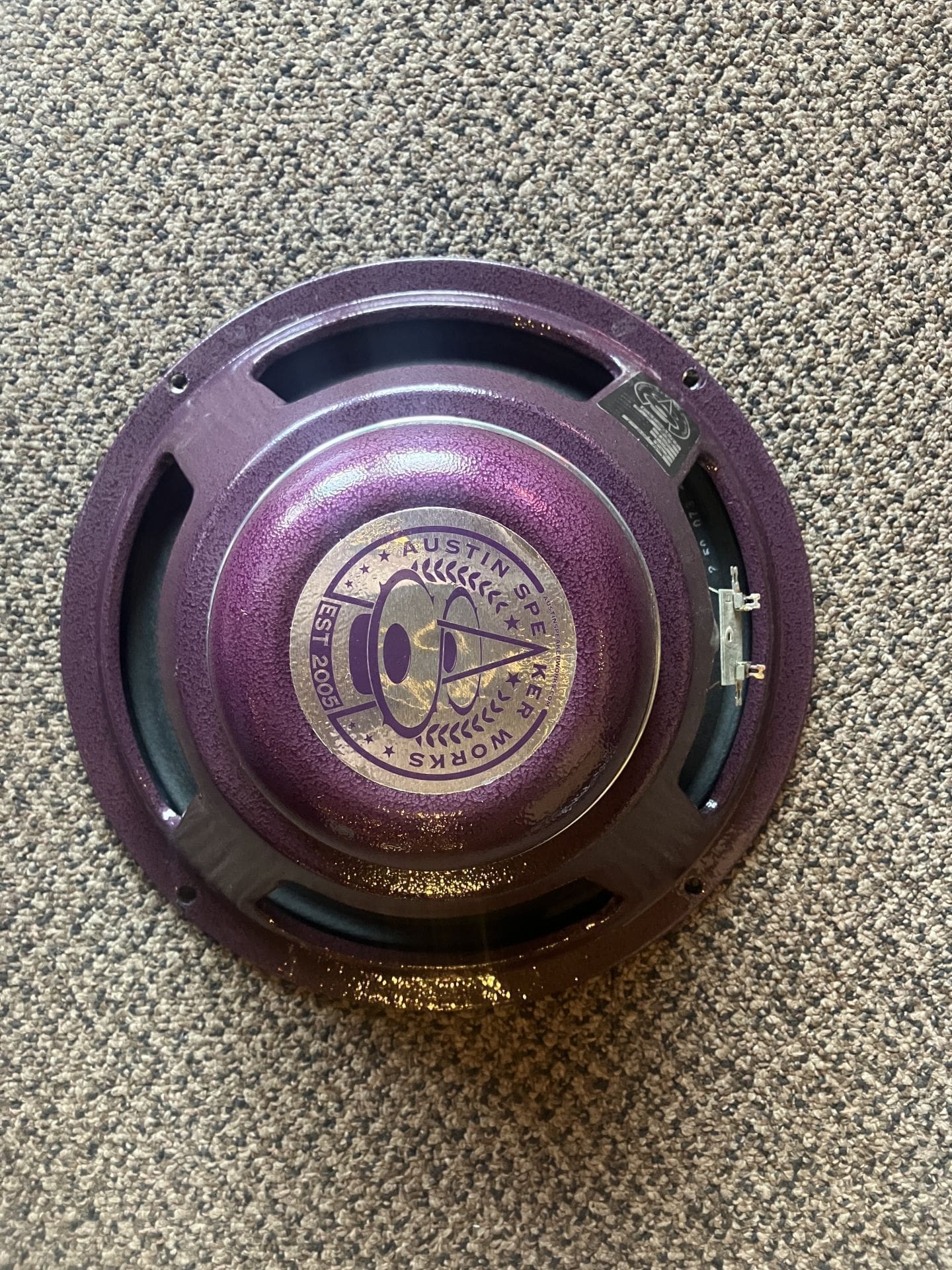2009 Austin Speaker Works Alnico Elegante 12" Guitar Speaker - 8 ohms (Copy)