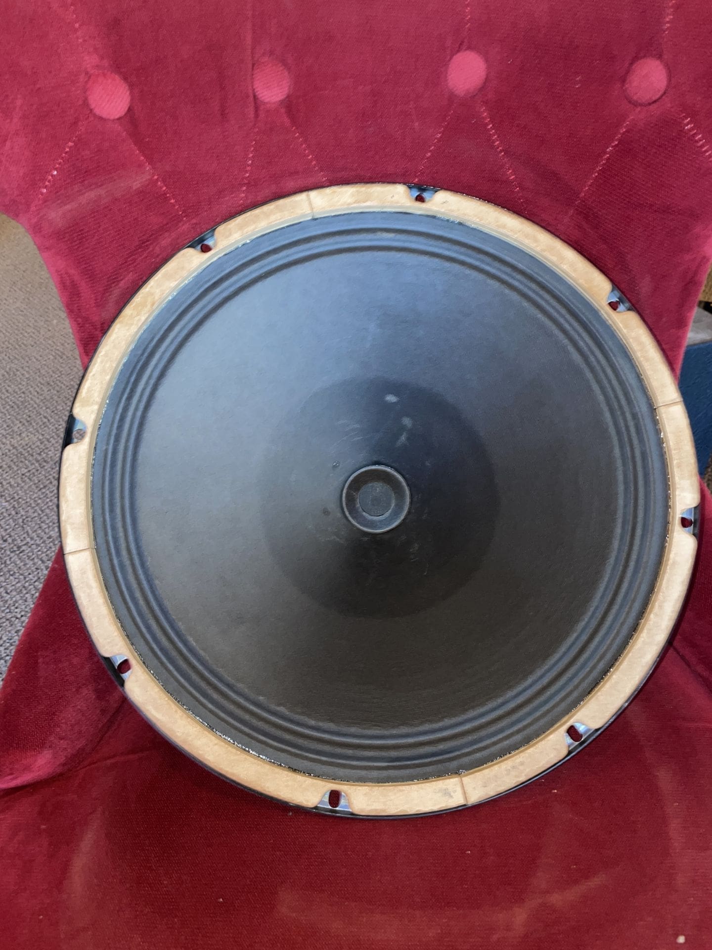 Rola Black Frame 15" 8 Ohm Vintage Alnico Speaker 50s Model:14999 - Image 7