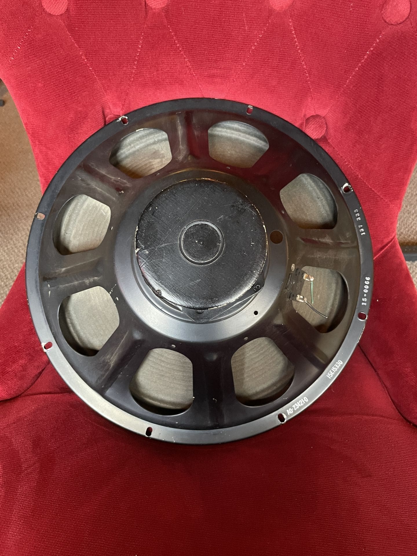 Rola Black Frame 15" Vintage Alnico Speaker 15-0066