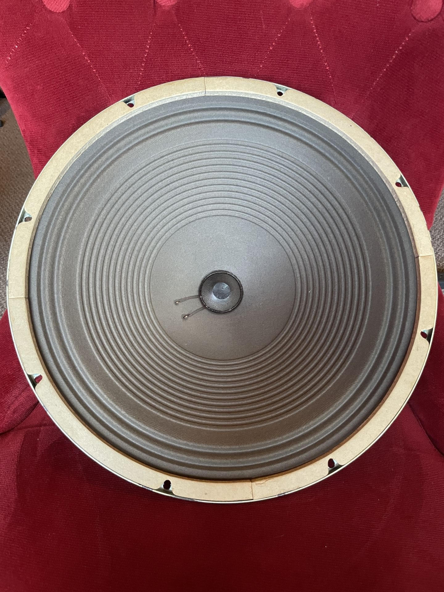 Rola Black Frame 15" Vintage Alnico Speaker 15-0066 - Image 6