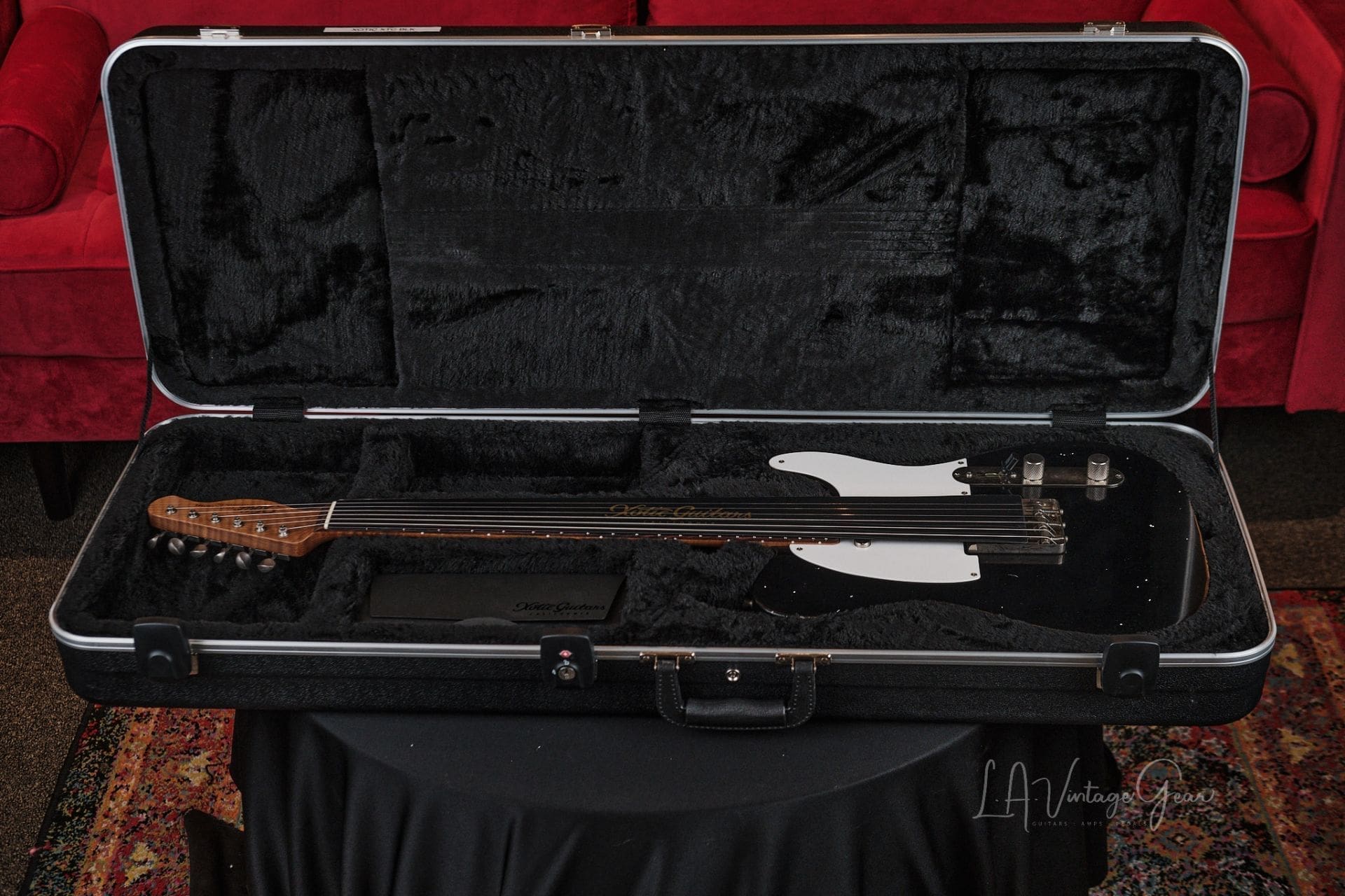 Xotic XTC-1 T-Style Relic’d Electric Guitar – Black Finish #3709 - One of Ten We Just Got In! - Image 13