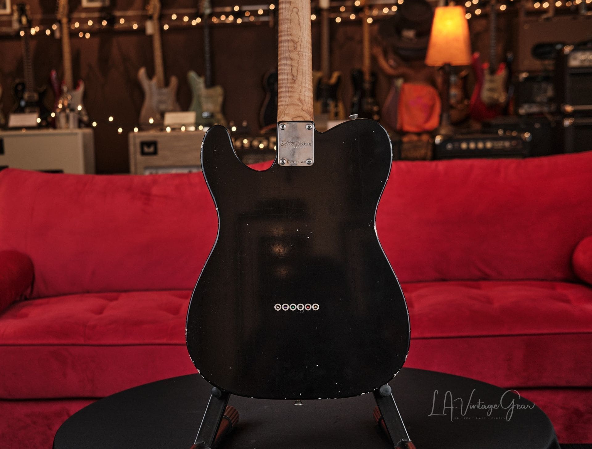 Xotic XTC-1 T-Style Relic’d Electric Guitar – Black Finish #3709 - One of Ten We Just Got In! - Image 8