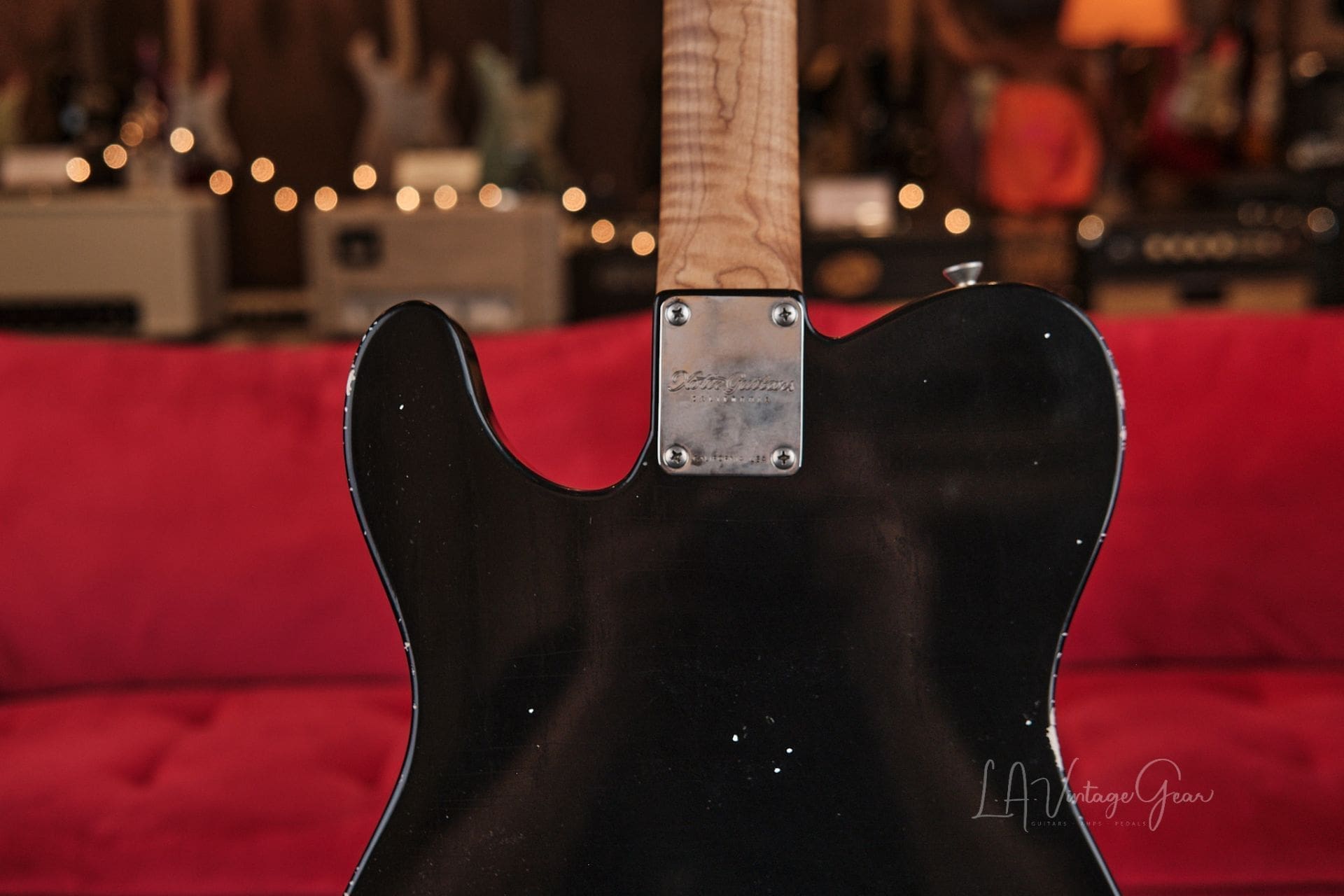 Xotic XTC-1 T-Style Relic’d Electric Guitar – Black Finish #3709 - One of Ten We Just Got In! - Image 9