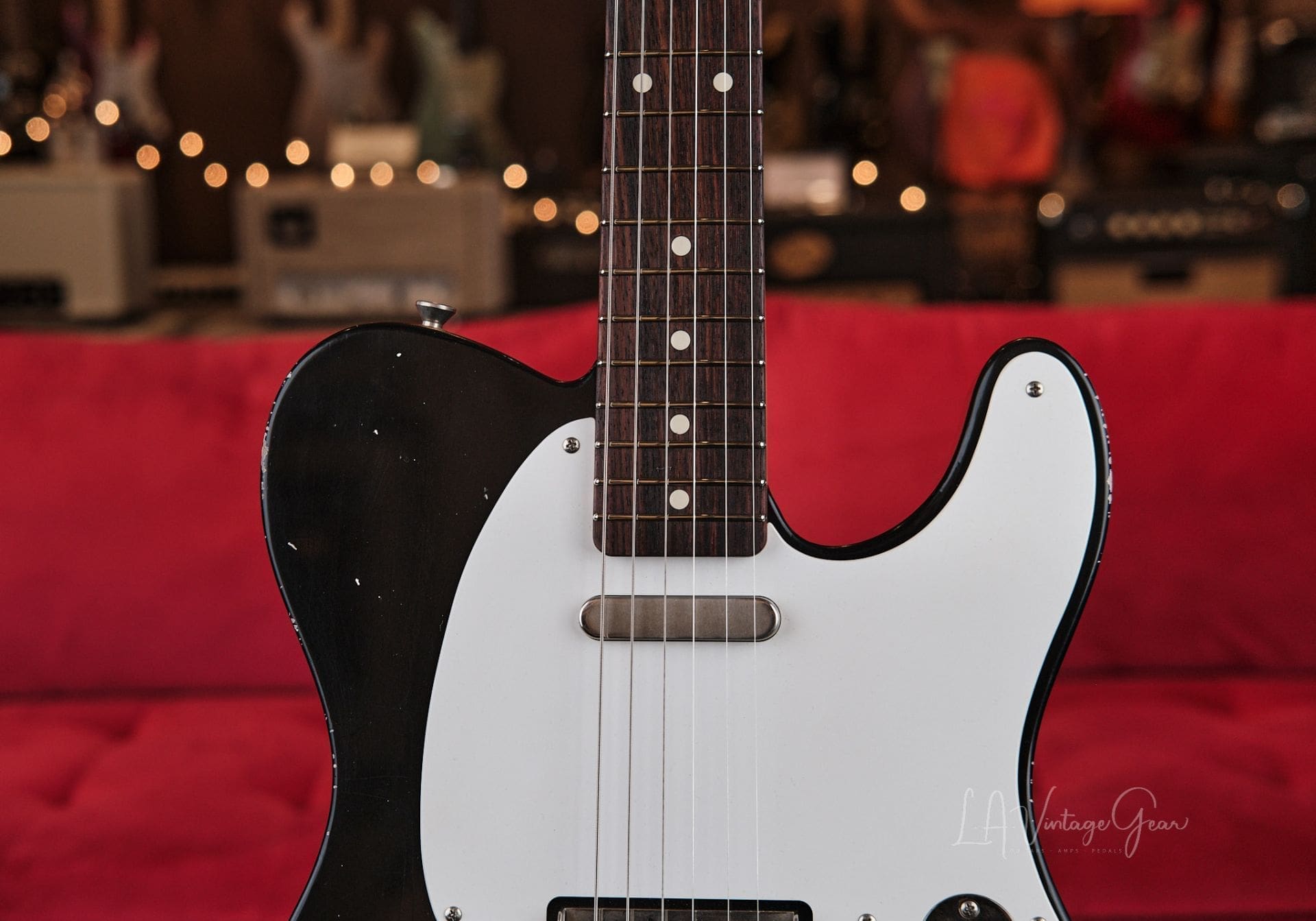 Xotic XTC-1 T-Style Relic’d Electric Guitar – Black Finish #3709 - One of Ten We Just Got In! - Image 4